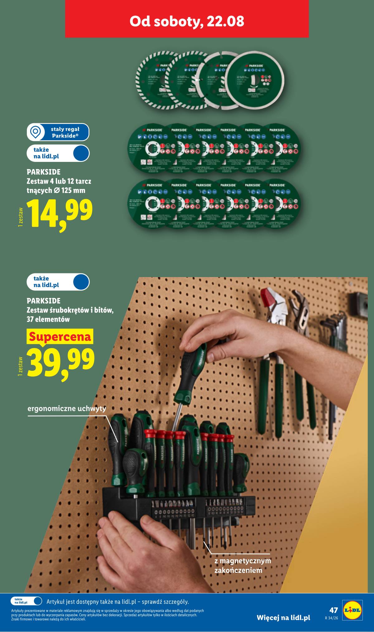 Lidl Lenkija - Gazetka ważna od 17.08. do 22.08. 59 puslapis