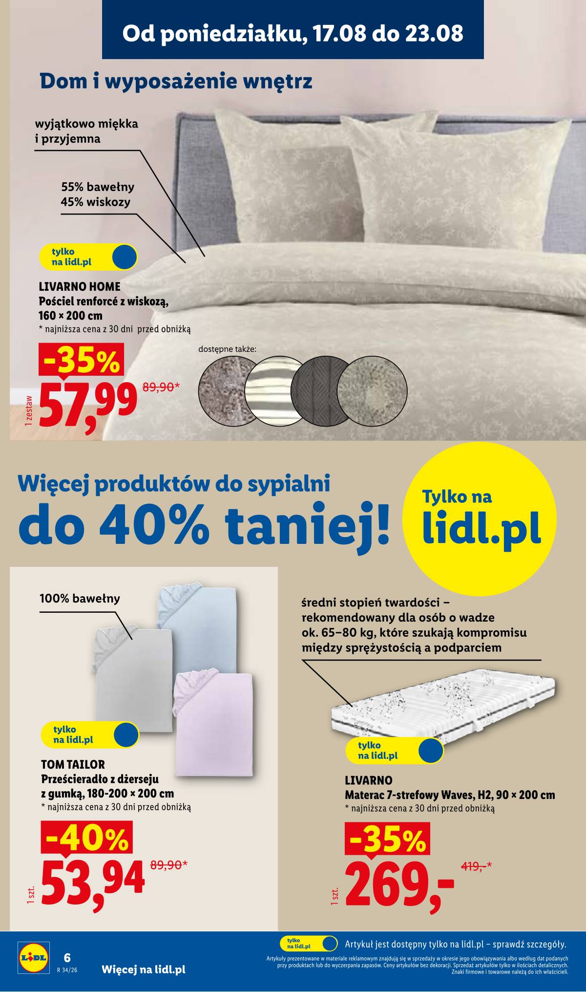 Lidl Lenkija - Gazetka ważna od 17.08. do 22.08. 6 puslapis