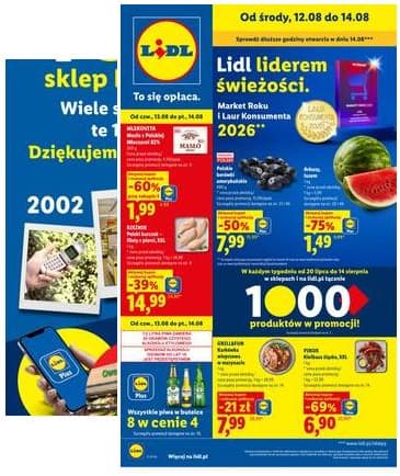 Lidl Lenkija - Gazetka ważna od 12.08 do 14.08 2026-08-12 – 2026-08-14