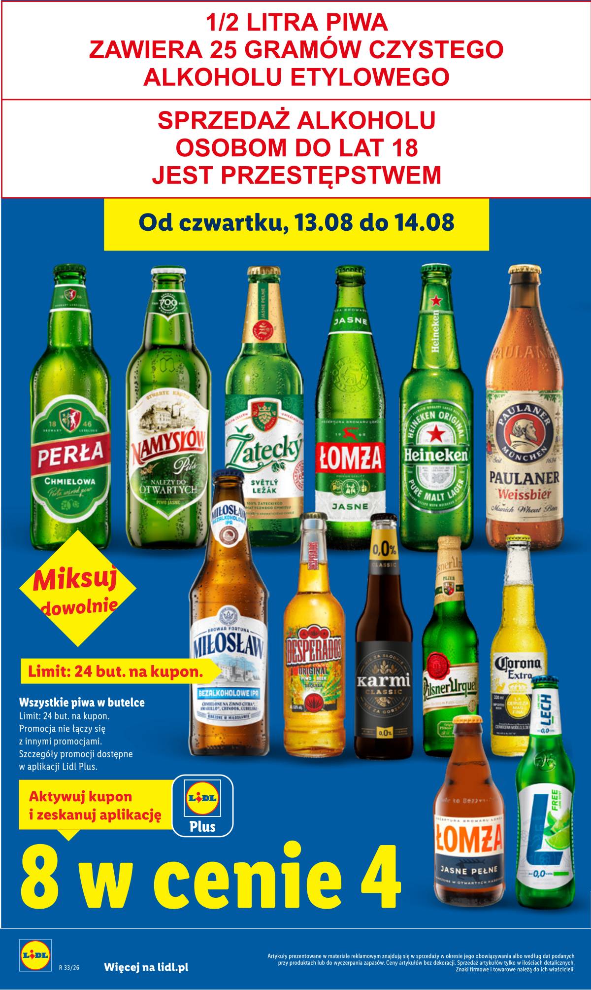 Lidl Lenkija - Gazetka ważna od 12.08 do 14.08 10 puslapis