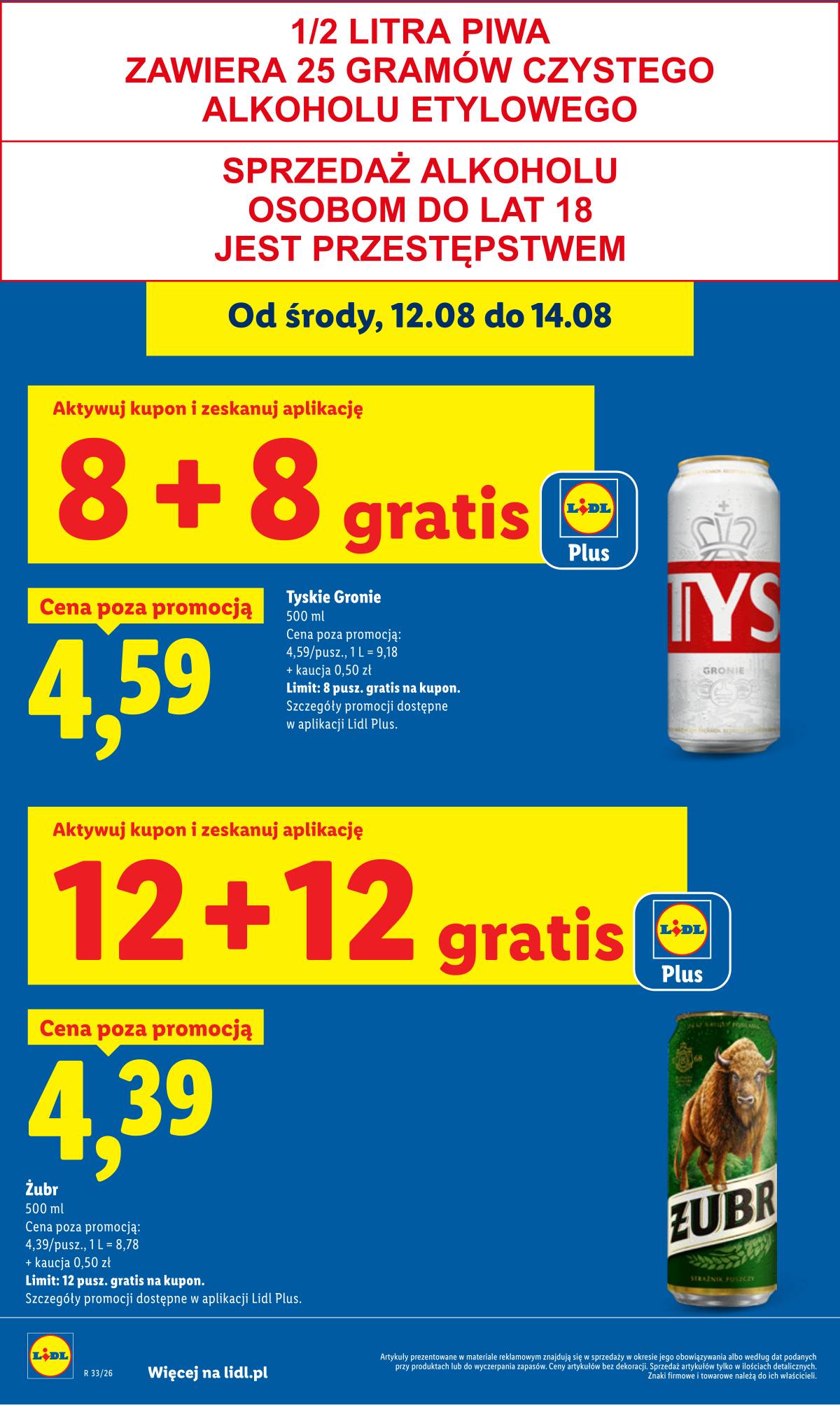 Lidl Lenkija - Gazetka ważna od 12.08 do 14.08 24 puslapis
