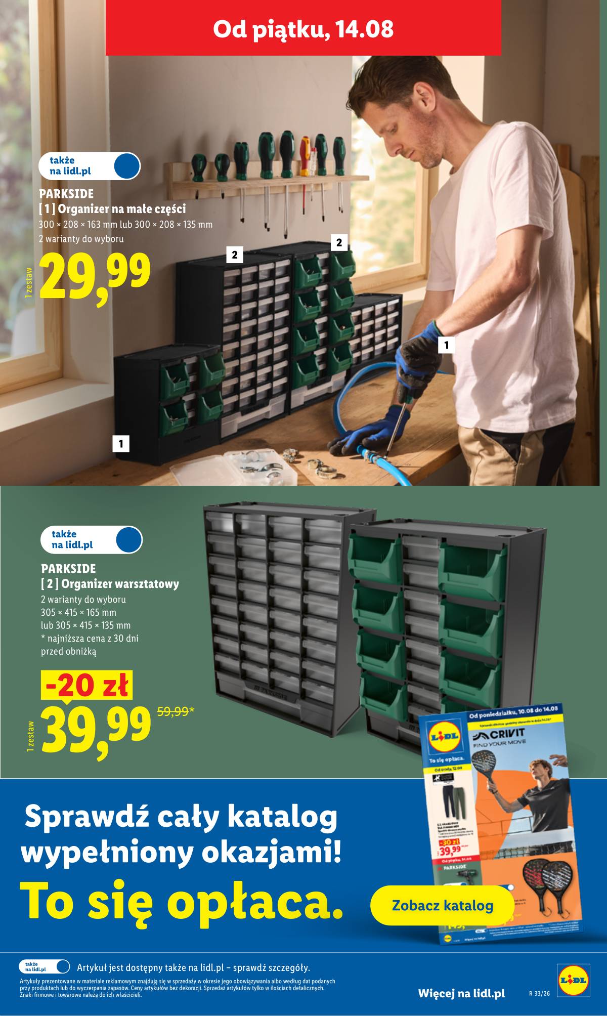 Lidl Lenkija - Gazetka ważna od 12.08 do 14.08 43 puslapis