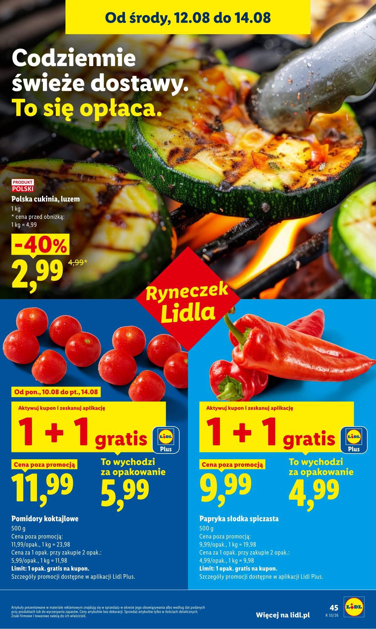 Lidl Lenkija - Gazetka ważna od 12.08 do 14.08 45 puslapis