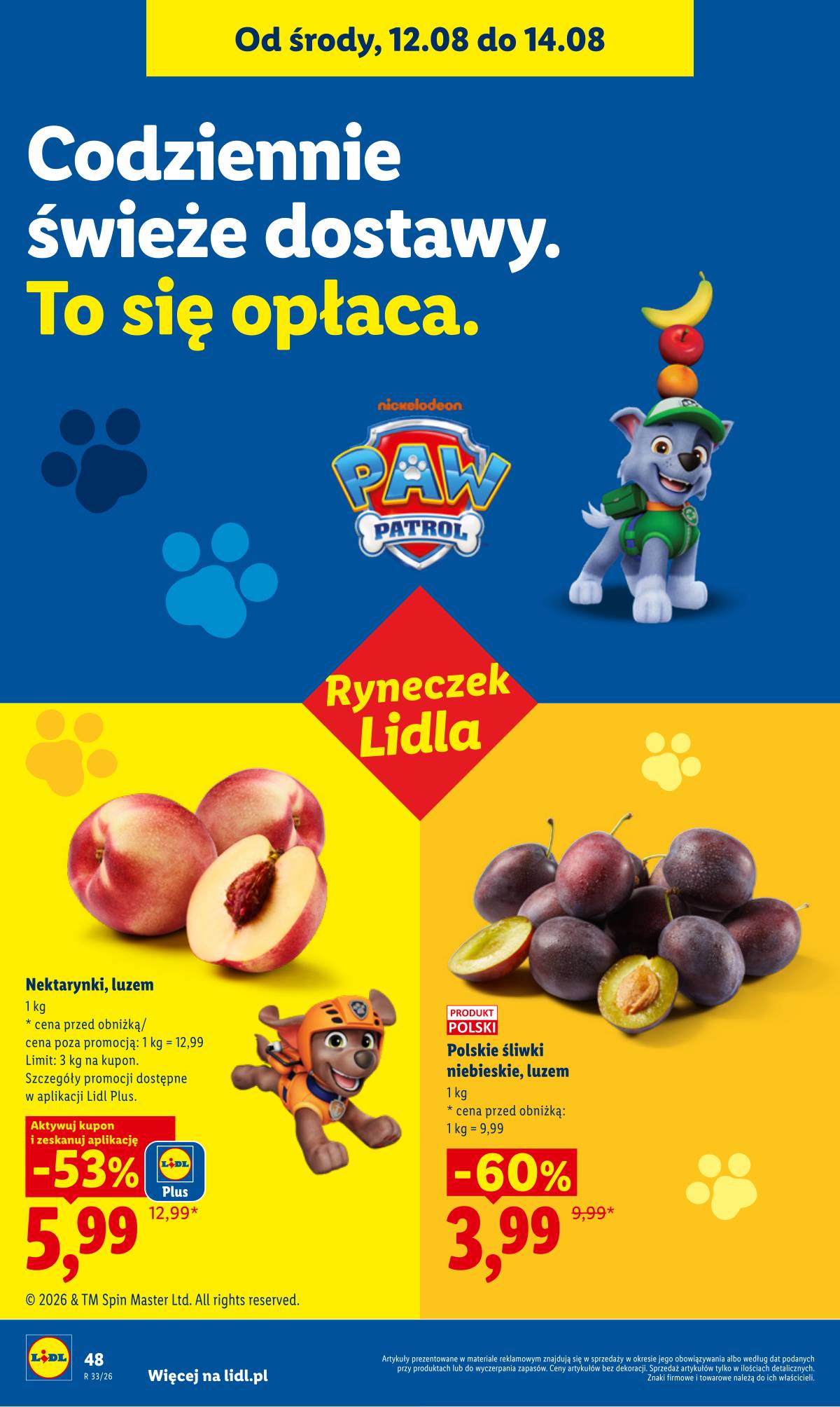 Lidl Lenkija - Gazetka ważna od 12.08 do 14.08 48 puslapis