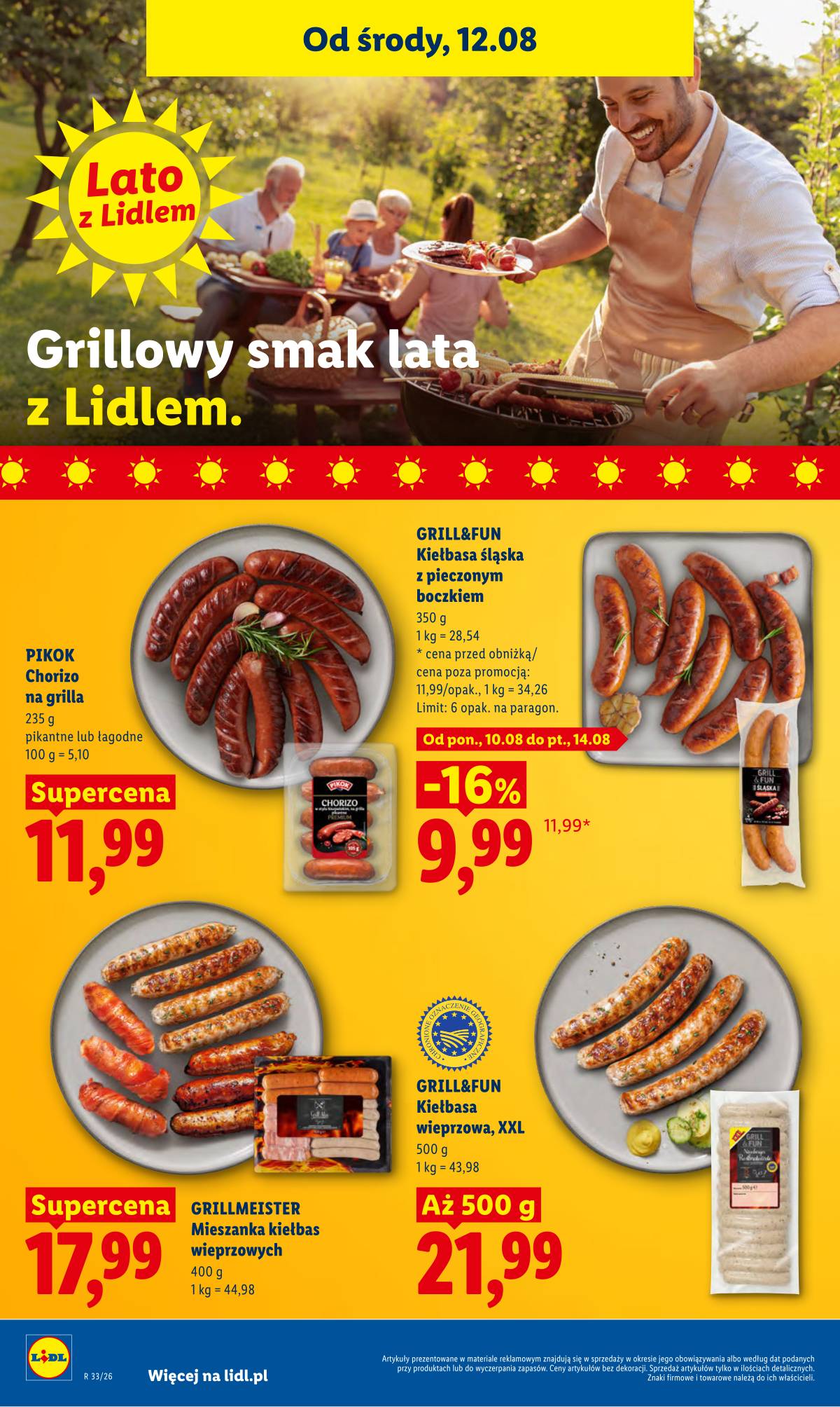 Lidl Lenkija - Gazetka ważna od 12.08 do 14.08 52 puslapis