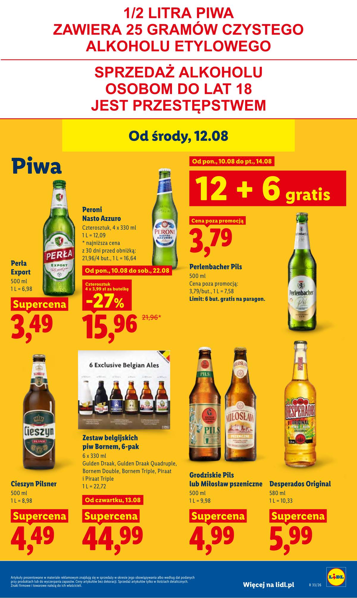 Lidl Lenkija - Gazetka ważna od 12.08 do 14.08 73 puslapis
