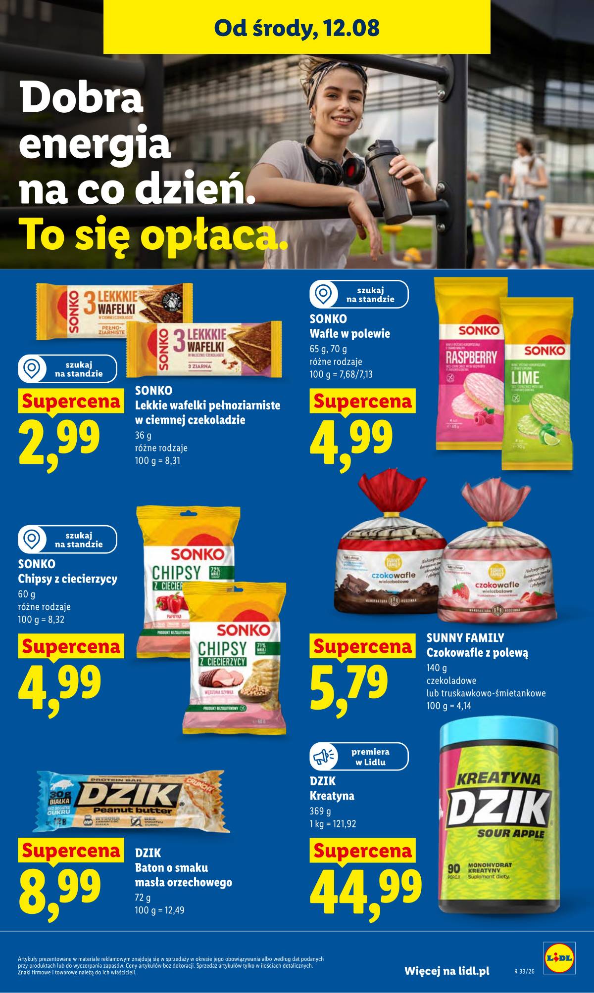 Lidl Lenkija - Gazetka ważna od 12.08 do 14.08 83 puslapis