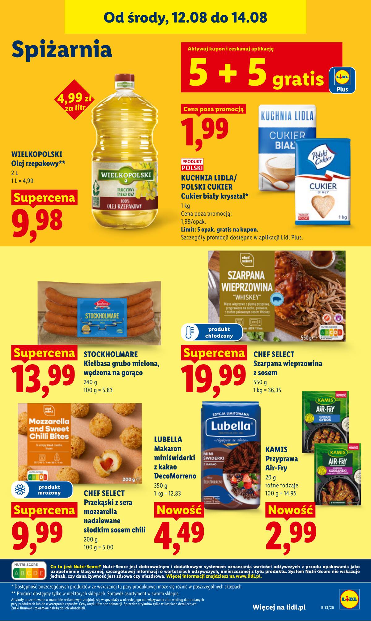 Lidl Lenkija - Gazetka ważna od 12.08 do 14.08 85 puslapis