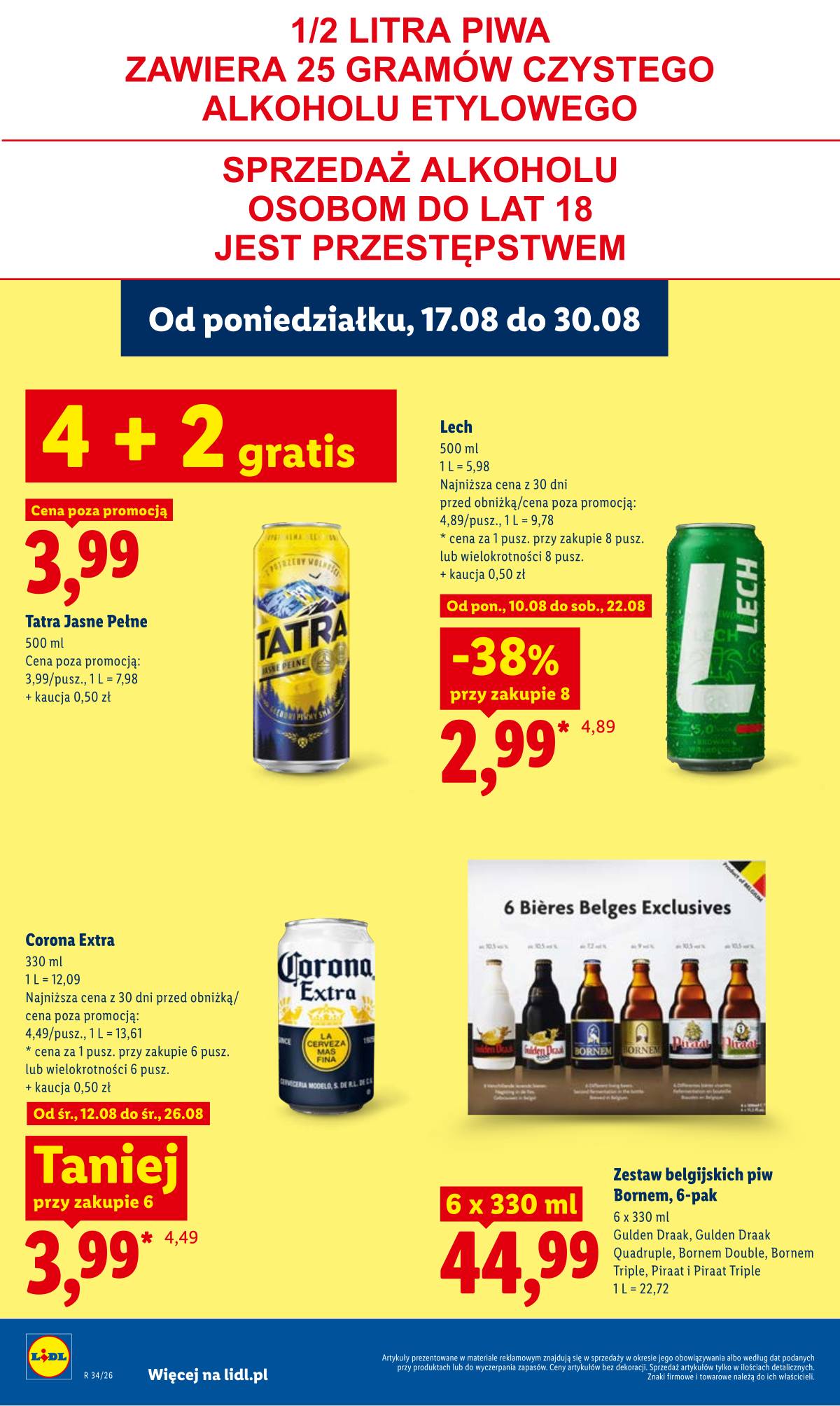 Lidl Lenkija - Gazetka ważna od 17.08 do 19.08 58 puslapis