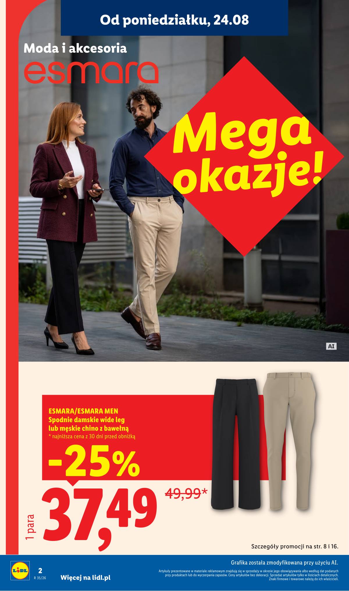 Lidl Lenkija - Gazetka ważna od 24.08. do 30.08. 2 puslapis