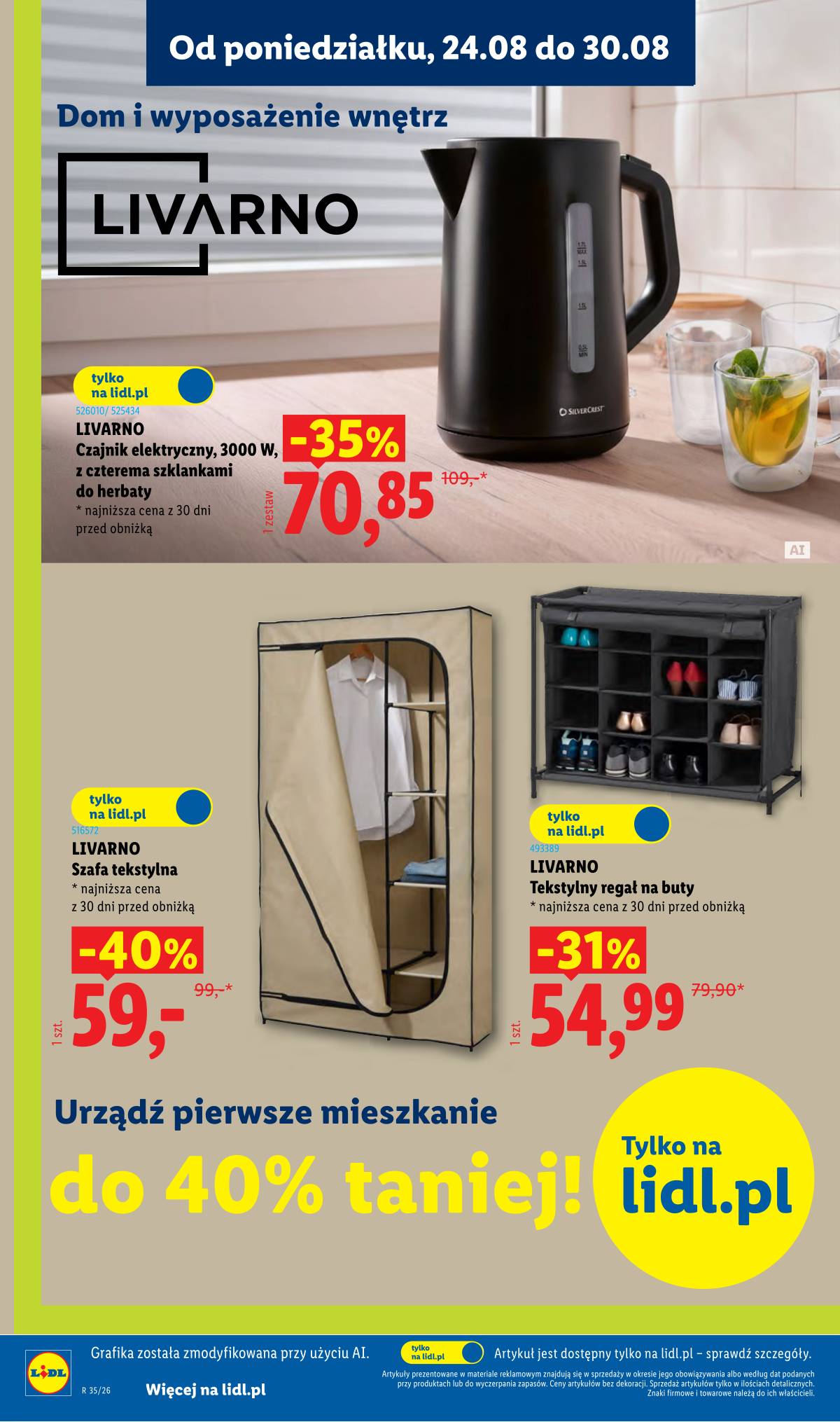 Lidl Lenkija - Gazetka ważna od 24.08. do 30.08. 26 puslapis