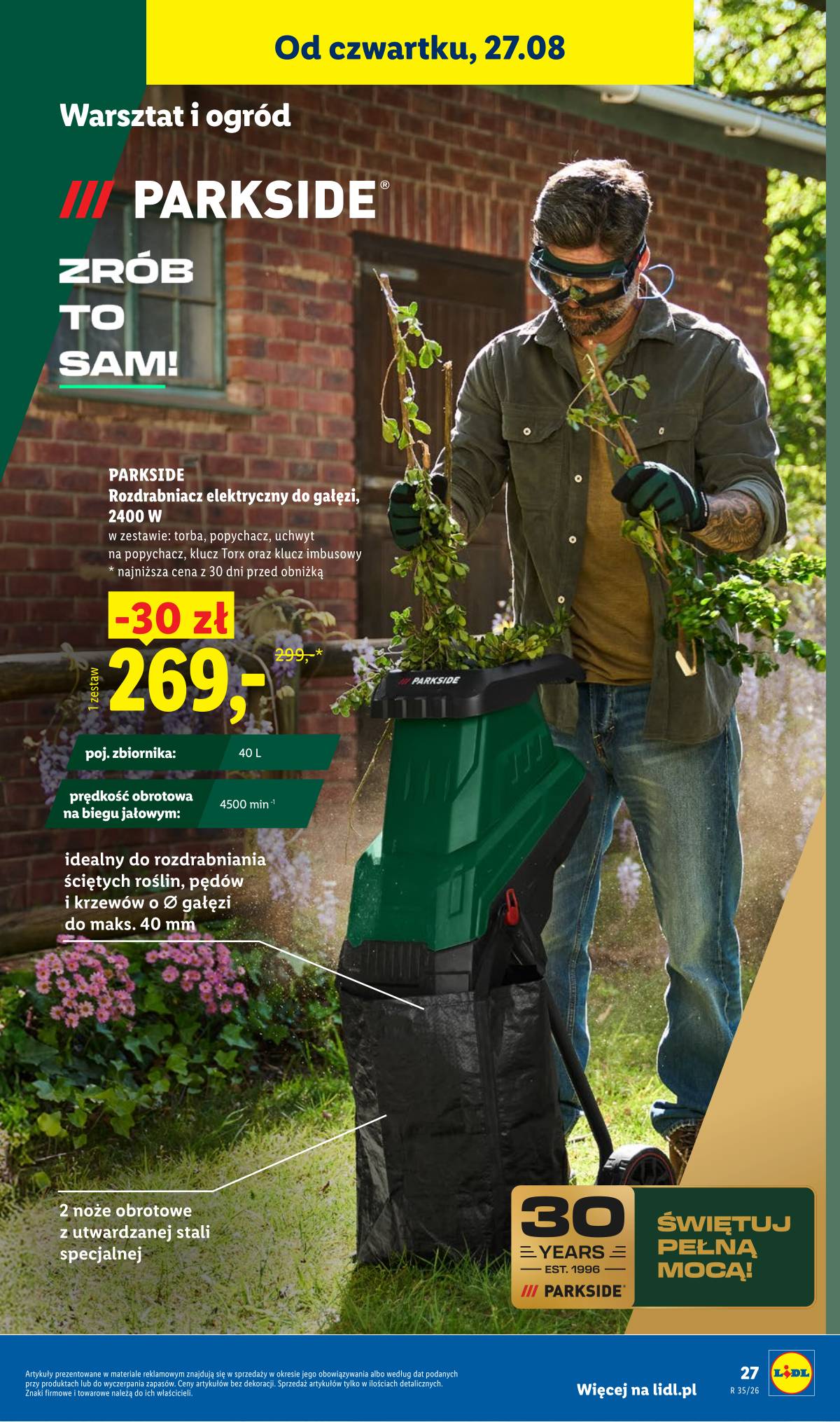 Lidl Lenkija - Gazetka ważna od 24.08. do 30.08. 33 puslapis