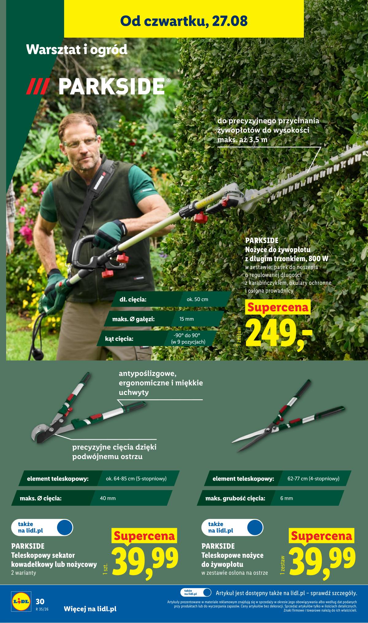 Lidl Lenkija - Gazetka ważna od 24.08. do 30.08. 36 puslapis