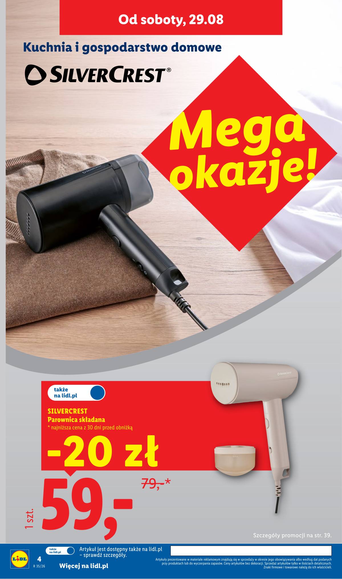 Lidl Lenkija - Gazetka ważna od 24.08. do 30.08. 4 puslapis