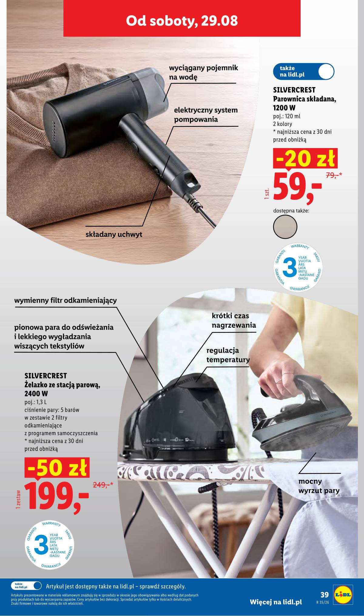 Lidl Lenkija - Gazetka ważna od 24.08. do 30.08. 45 puslapis