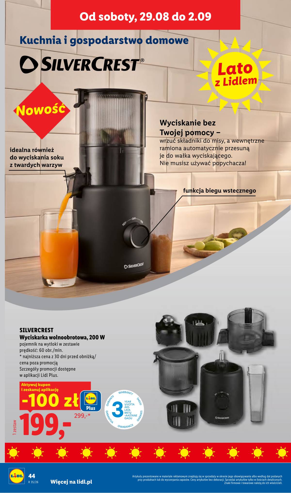 Lidl Lenkija - Gazetka ważna od 24.08. do 30.08. 50 puslapis