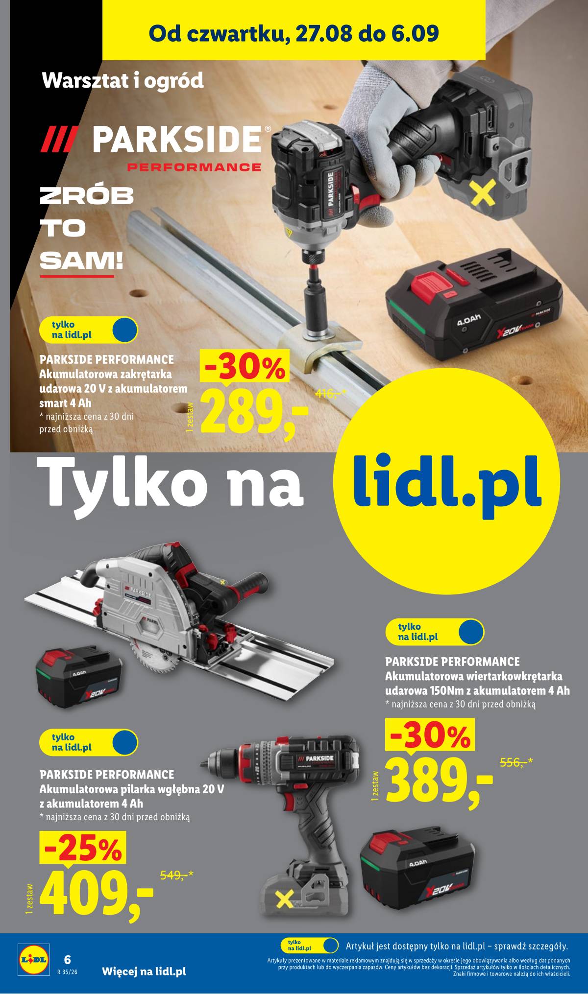 Lidl Lenkija - Gazetka ważna od 24.08. do 30.08. 6 puslapis
