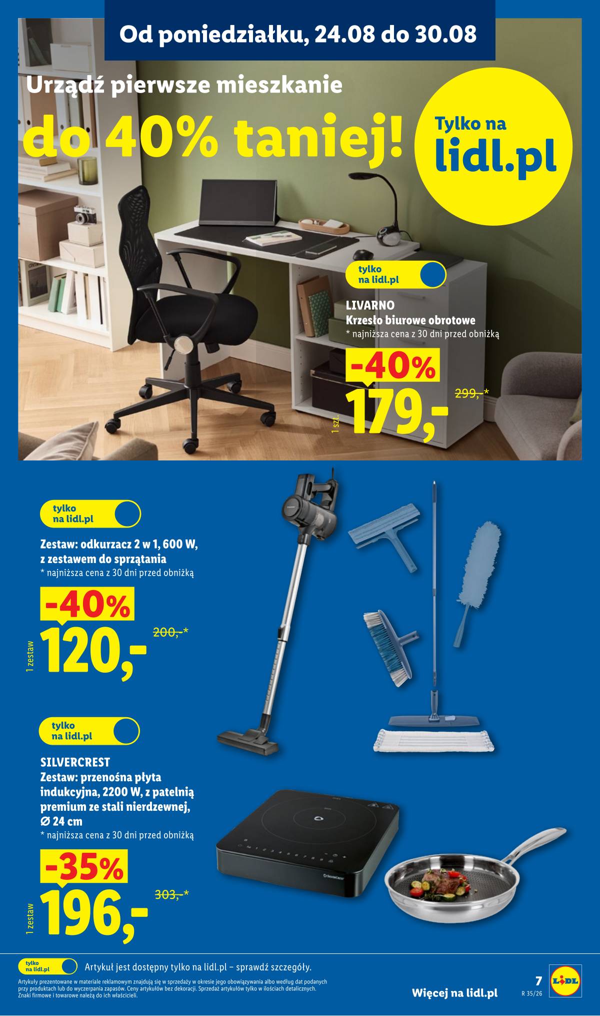 Lidl Lenkija - Gazetka ważna od 24.08. do 30.08. 7 puslapis
