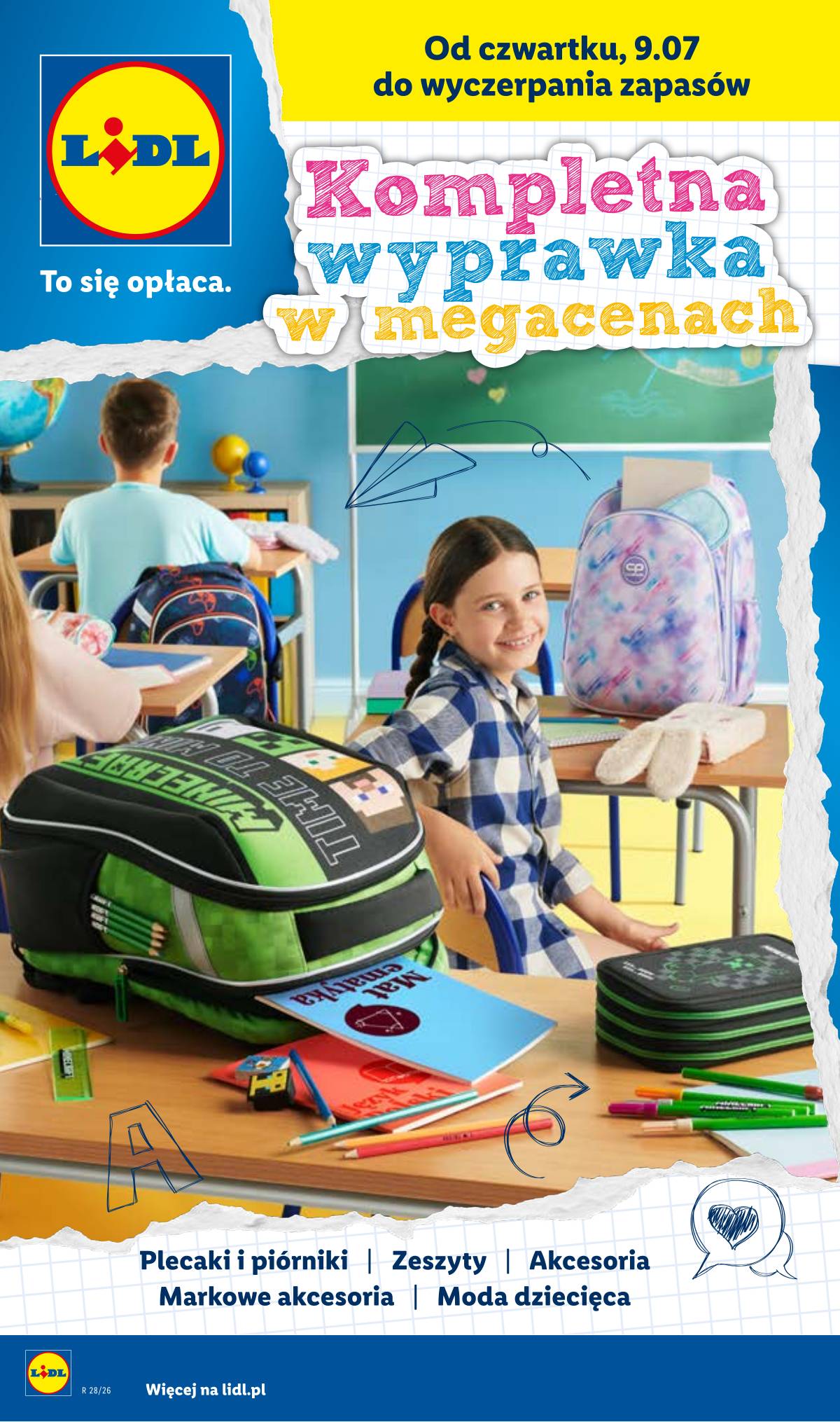 Lidl Lenkija - Kompletna wyprawka w megacenach 1 puslapis