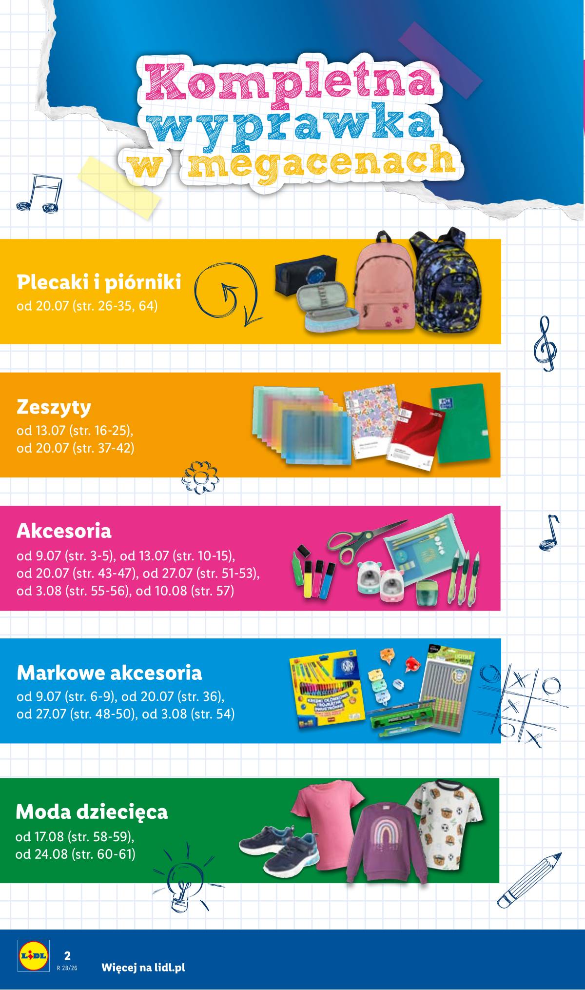 Lidl Lenkija - Kompletna wyprawka w megacenach 2 puslapis