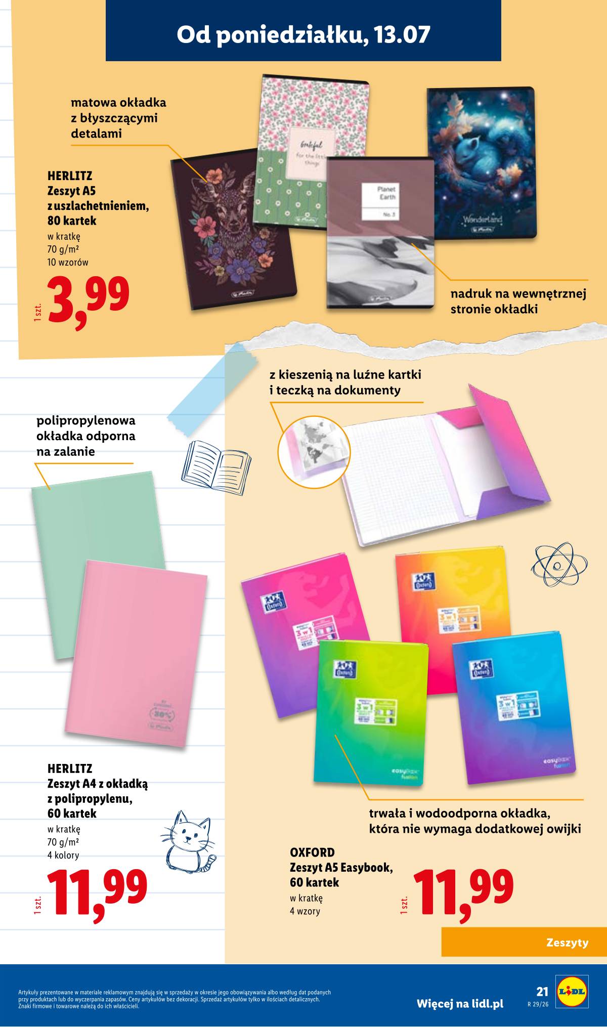 Lidl Lenkija - Kompletna wyprawka w megacenach 21 puslapis