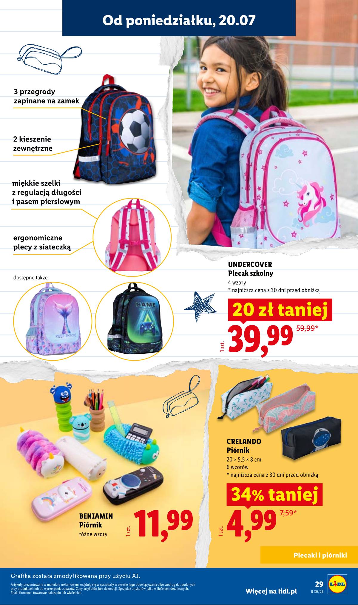 Lidl Lenkija - Kompletna wyprawka w megacenach 29 puslapis