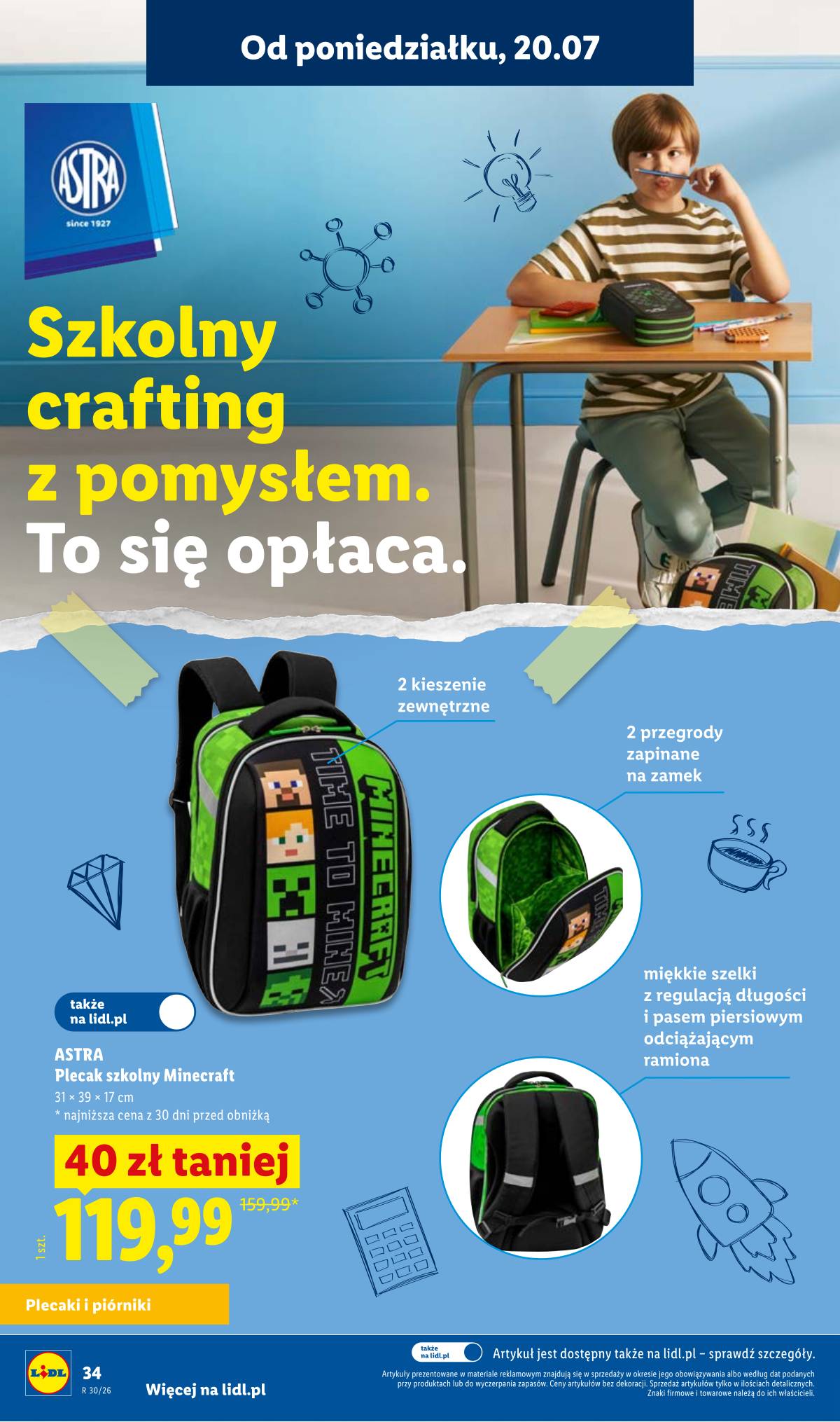 Lidl Lenkija - Kompletna wyprawka w megacenach 34 puslapis