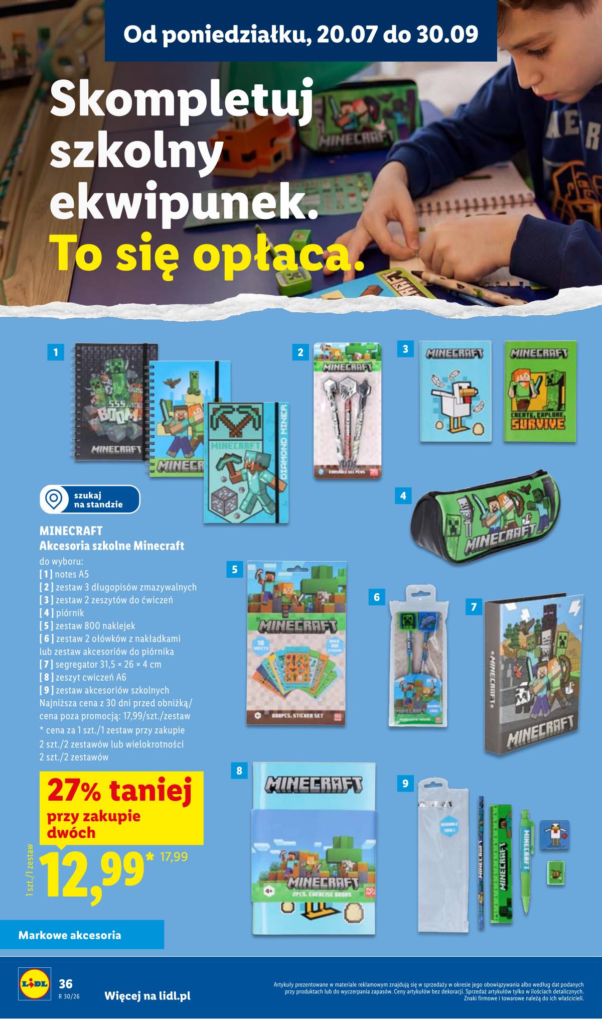 Lidl Lenkija - Kompletna wyprawka w megacenach 36 puslapis