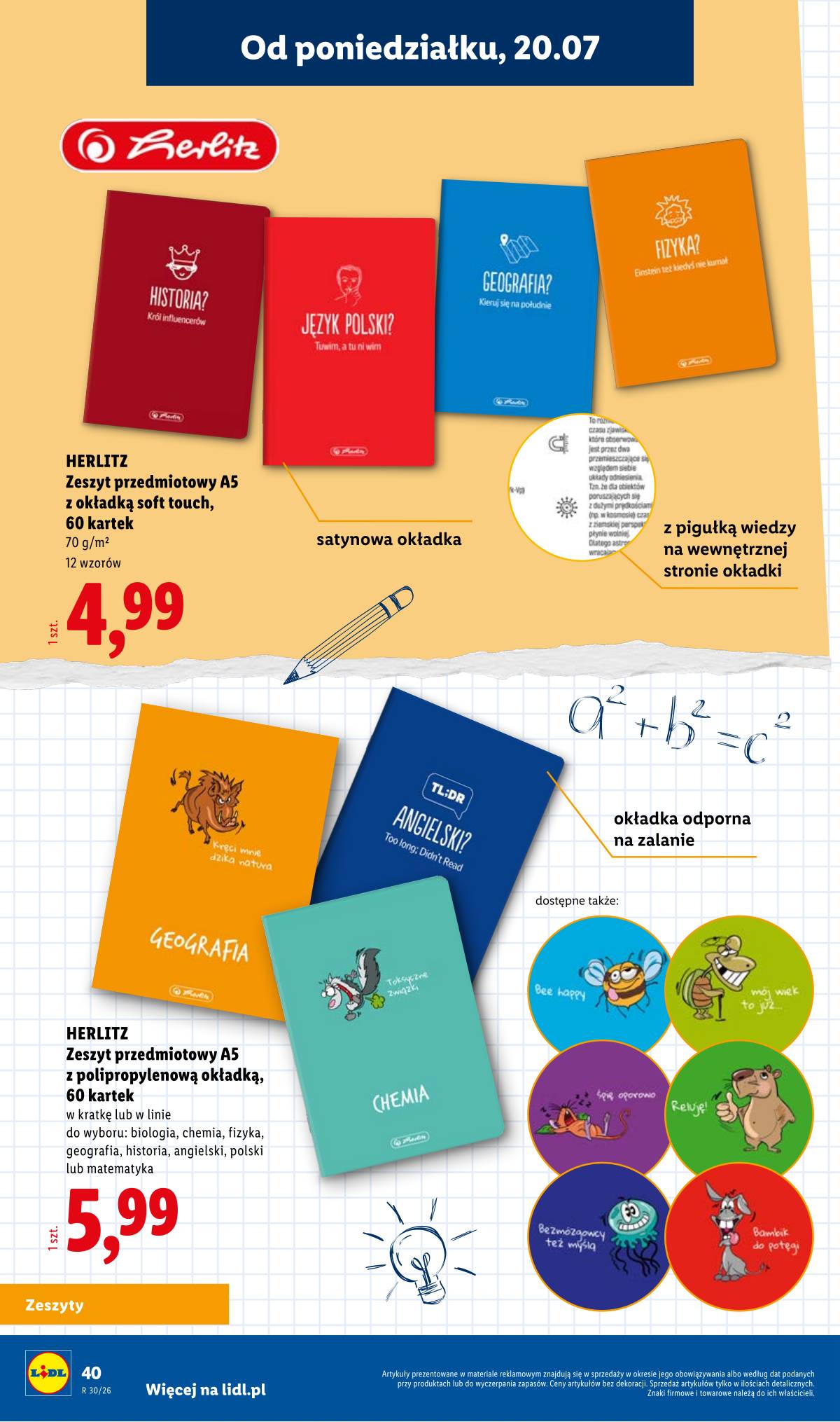 Lidl Lenkija - Kompletna wyprawka w megacenach 40 puslapis