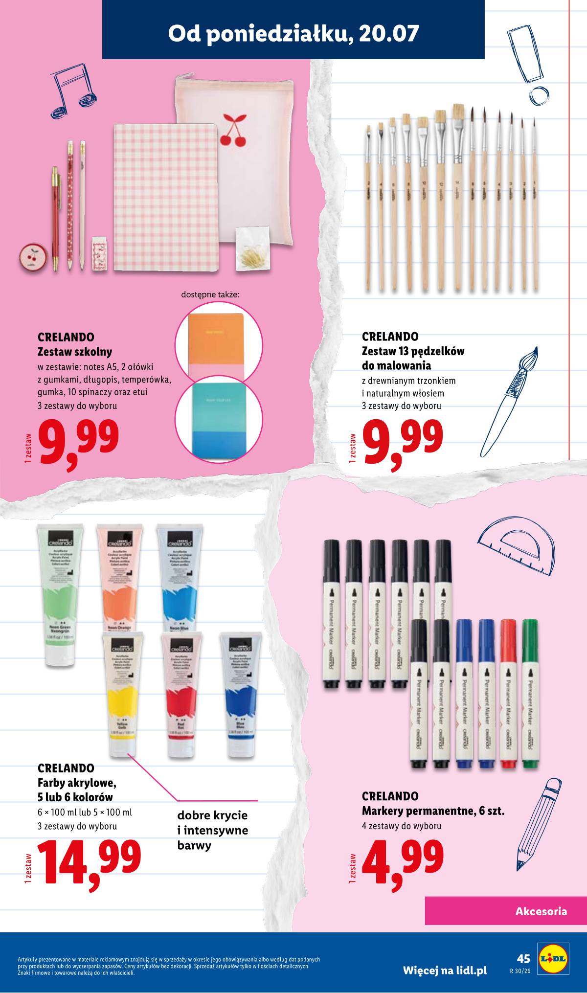 Lidl Lenkija - Kompletna wyprawka w megacenach 45 puslapis
