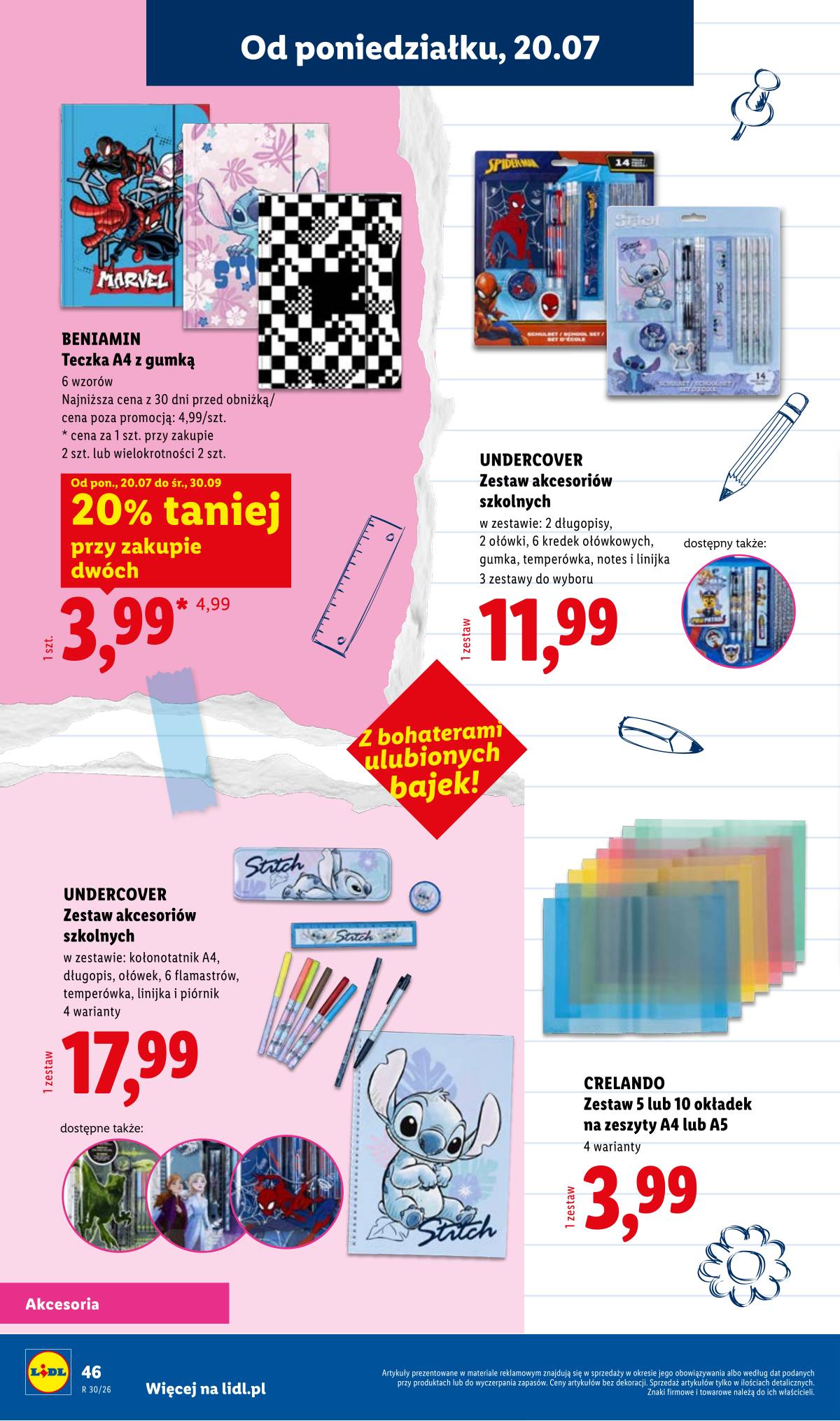 Lidl Lenkija - Kompletna wyprawka w megacenach 46 puslapis