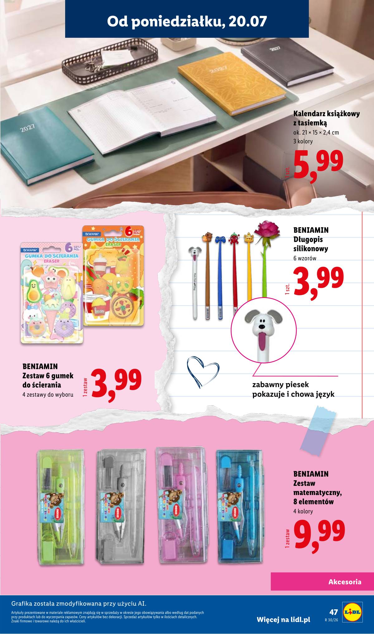 Lidl Lenkija - Kompletna wyprawka w megacenach 47 puslapis