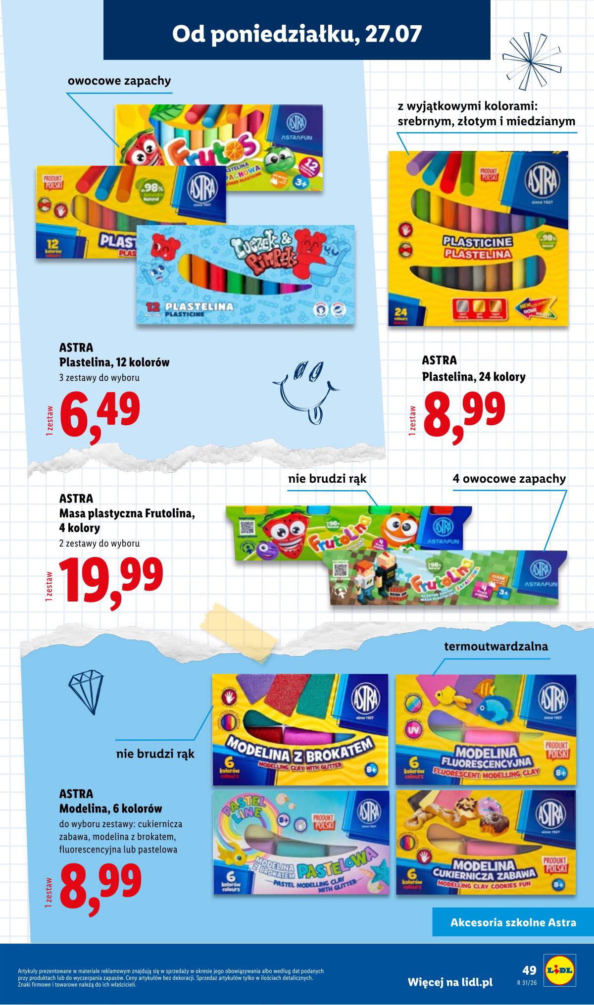 Lidl Lenkija - Kompletna wyprawka w megacenach 49 puslapis