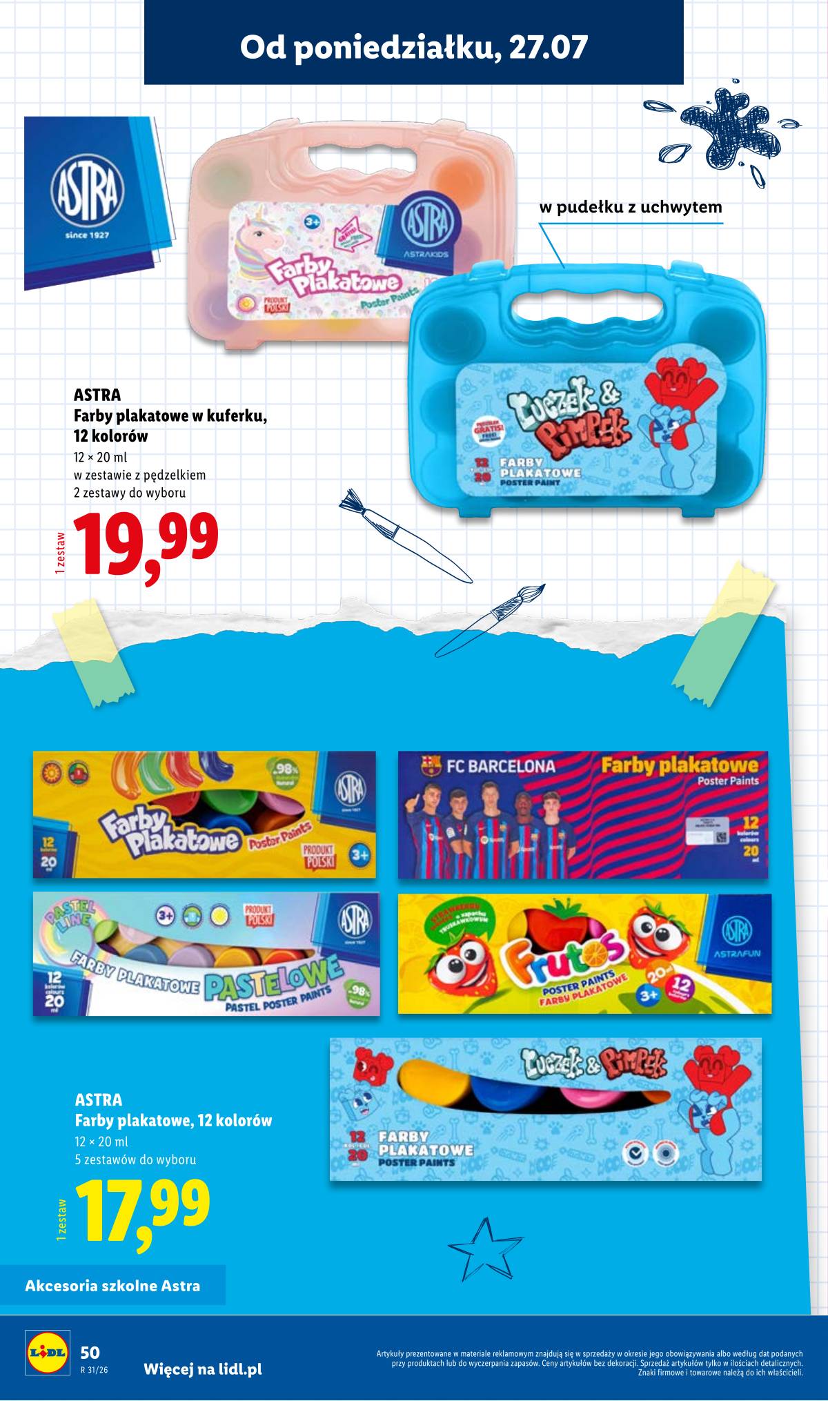 Lidl Lenkija - Kompletna wyprawka w megacenach 50 puslapis