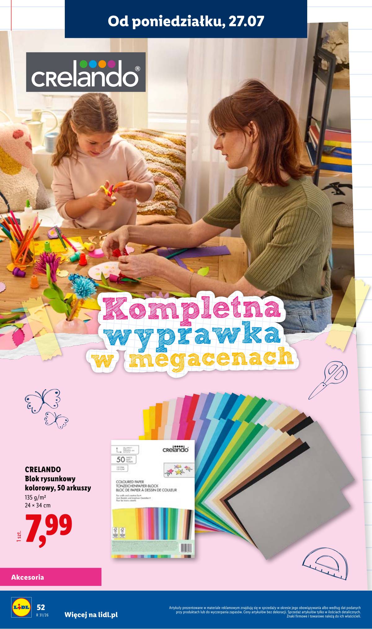 Lidl Lenkija - Kompletna wyprawka w megacenach 52 puslapis