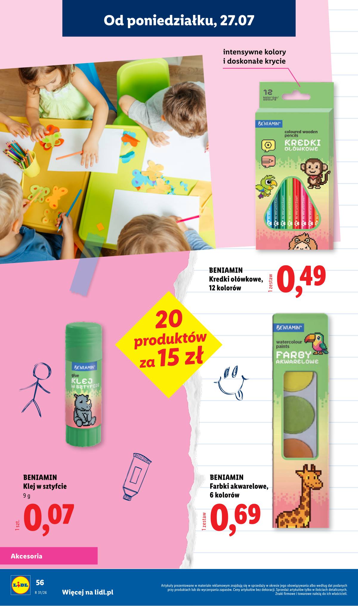 Lidl Lenkija - Kompletna wyprawka w megacenach 56 puslapis