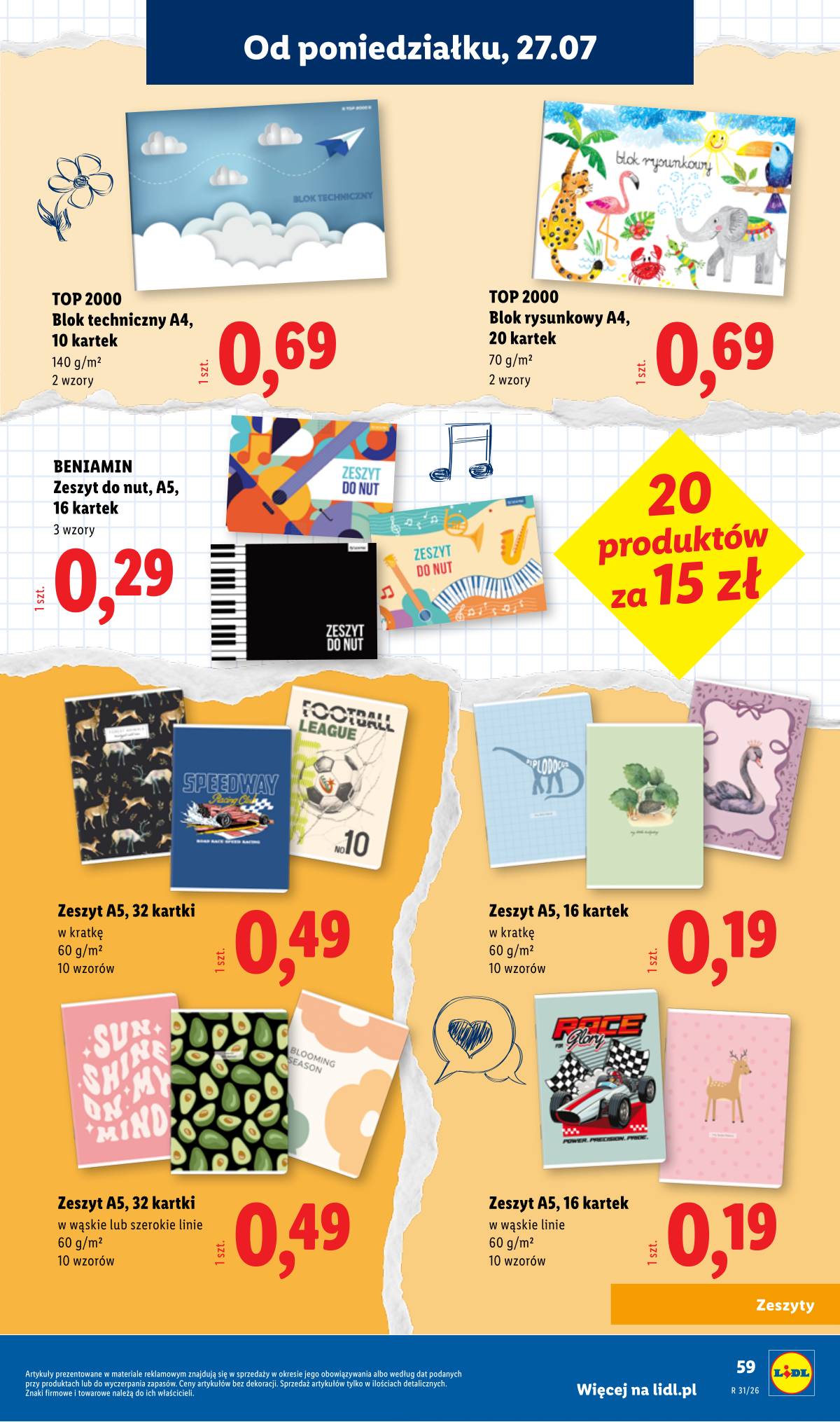 Lidl Lenkija - Kompletna wyprawka w megacenach 59 puslapis