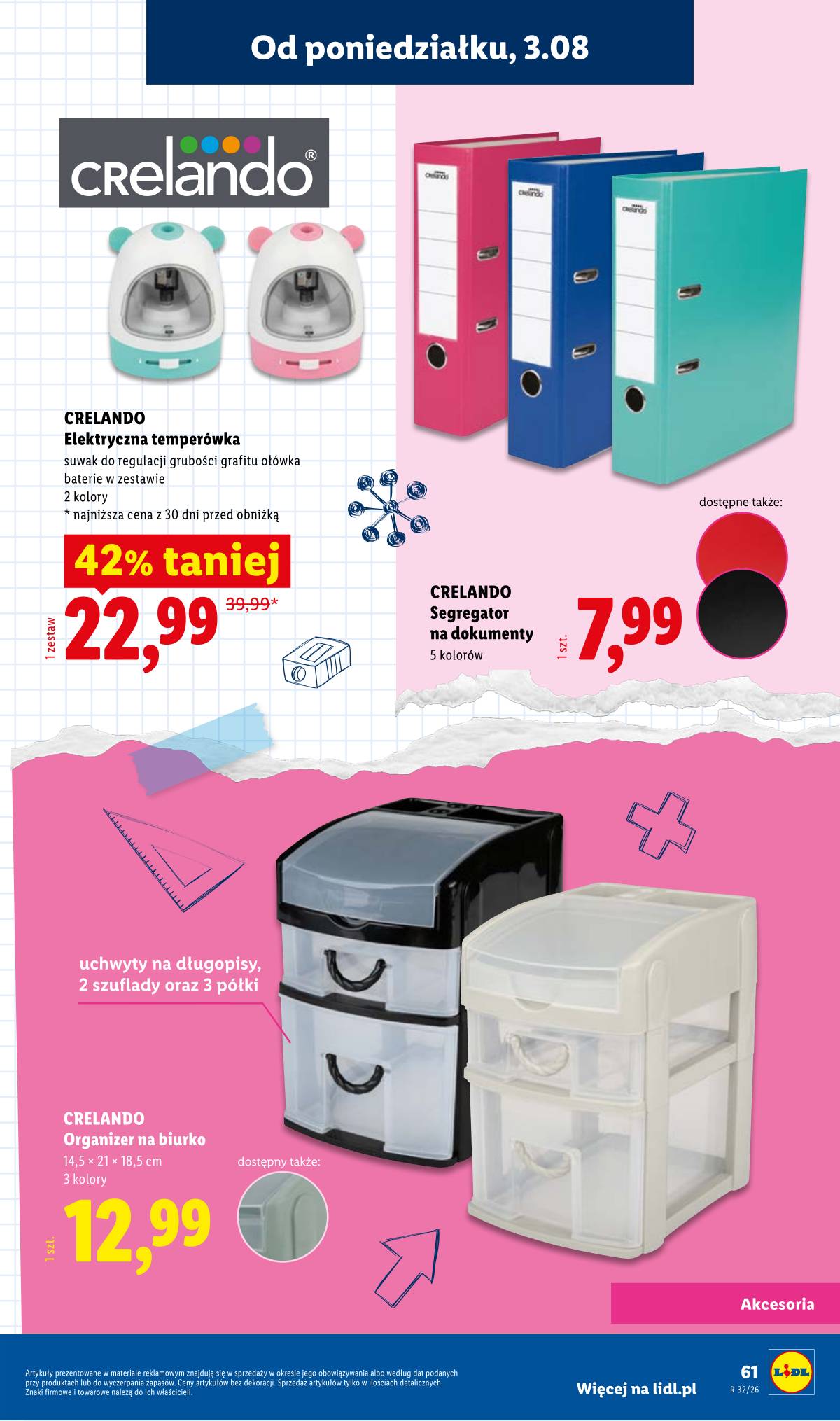 Lidl Lenkija - Kompletna wyprawka w megacenach 61 puslapis