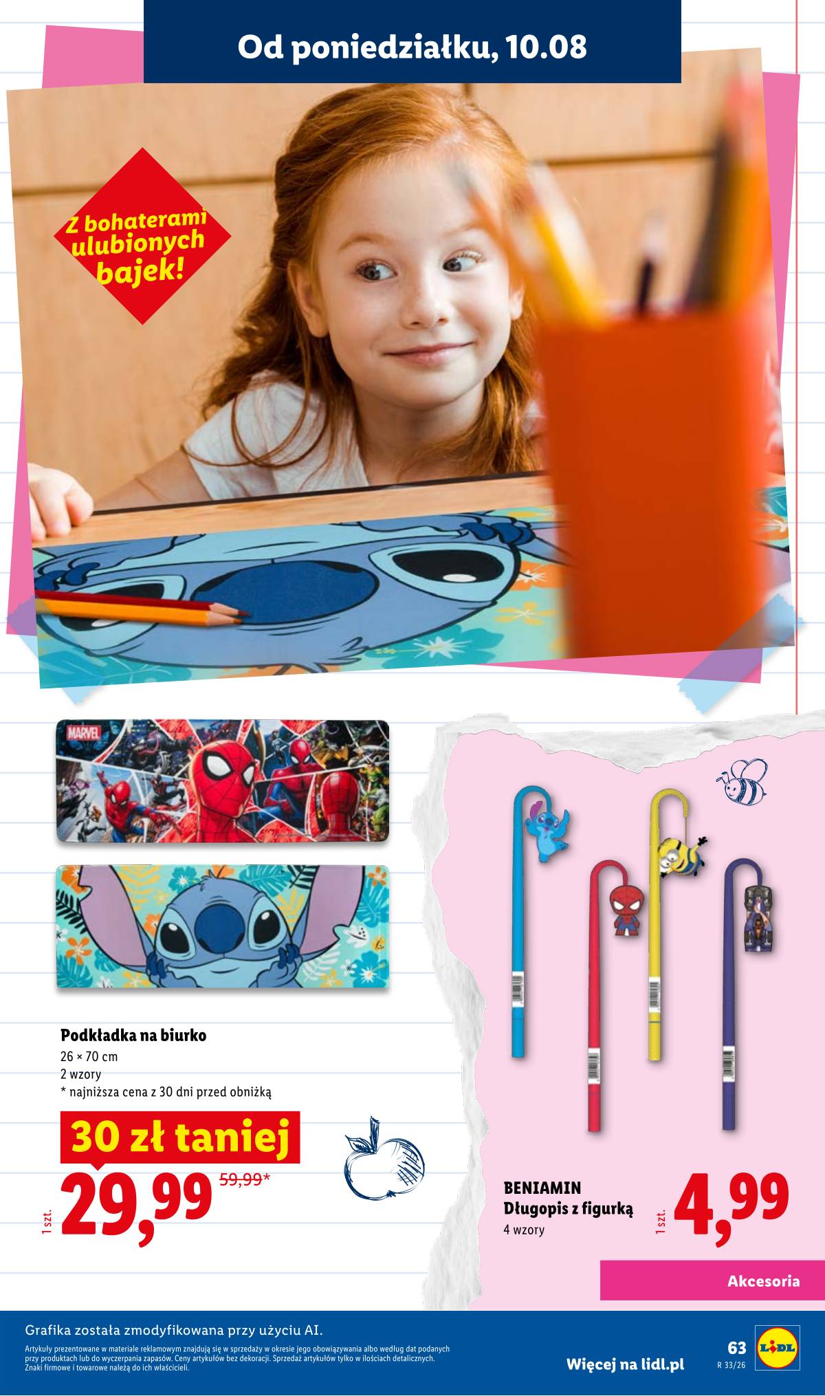 Lidl Lenkija - Kompletna wyprawka w megacenach 63 puslapis