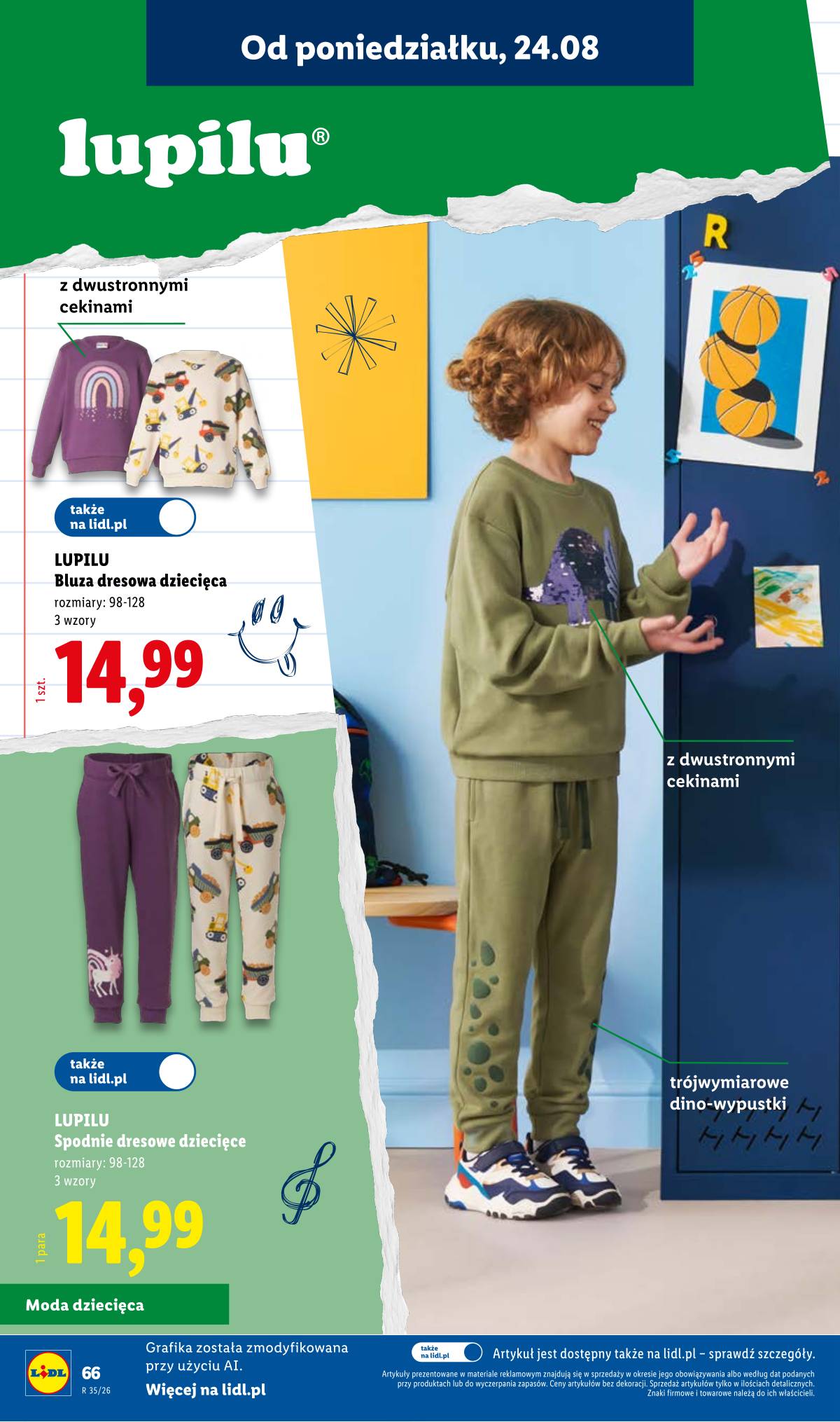 Lidl Lenkija - Kompletna wyprawka w megacenach 68 puslapis