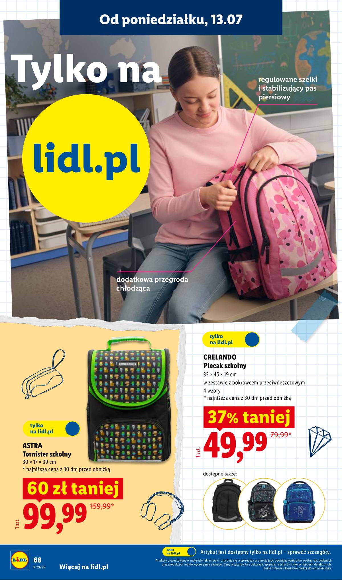 Lidl Lenkija - Kompletna wyprawka w megacenach 70 puslapis