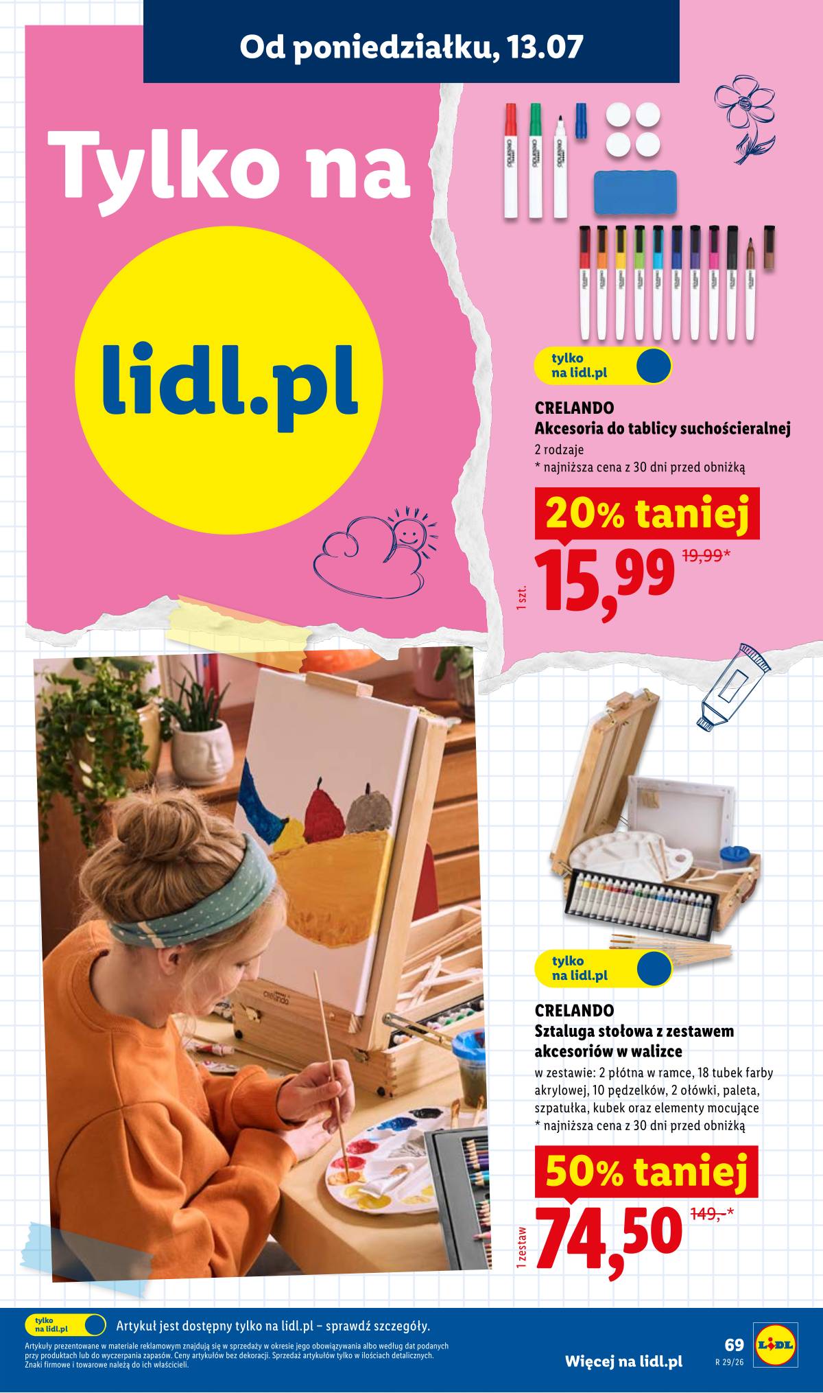Lidl Lenkija - Kompletna wyprawka w megacenach 71 puslapis