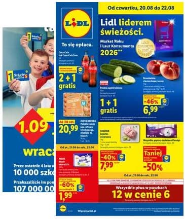 Lidl Lenkija - Gazetka ważna od 20.08 do 22.08 2026-08-20 – 2026-08-22