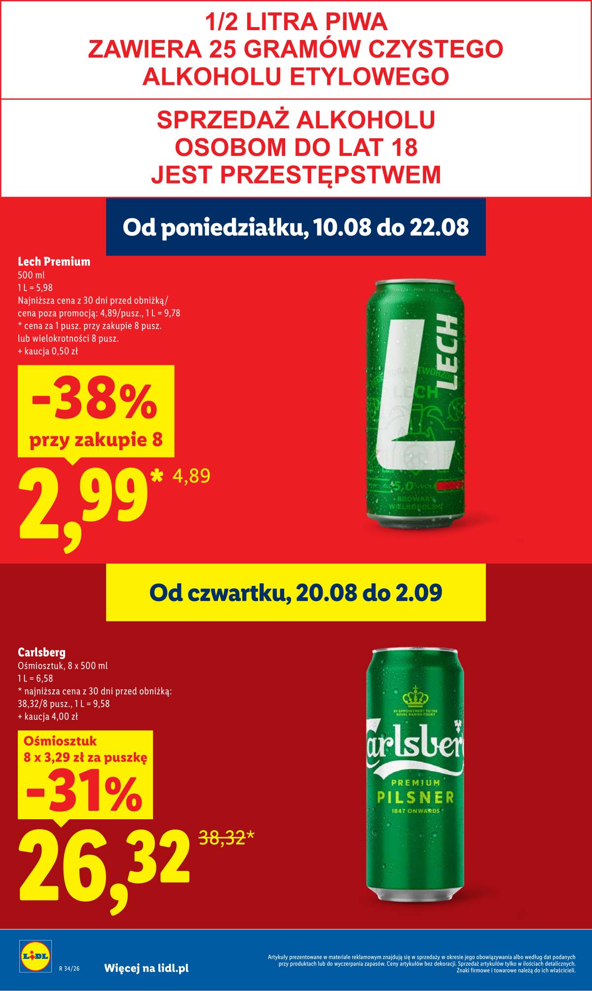 Lidl Lenkija - Gazetka ważna od 20.08 do 22.08 26 puslapis