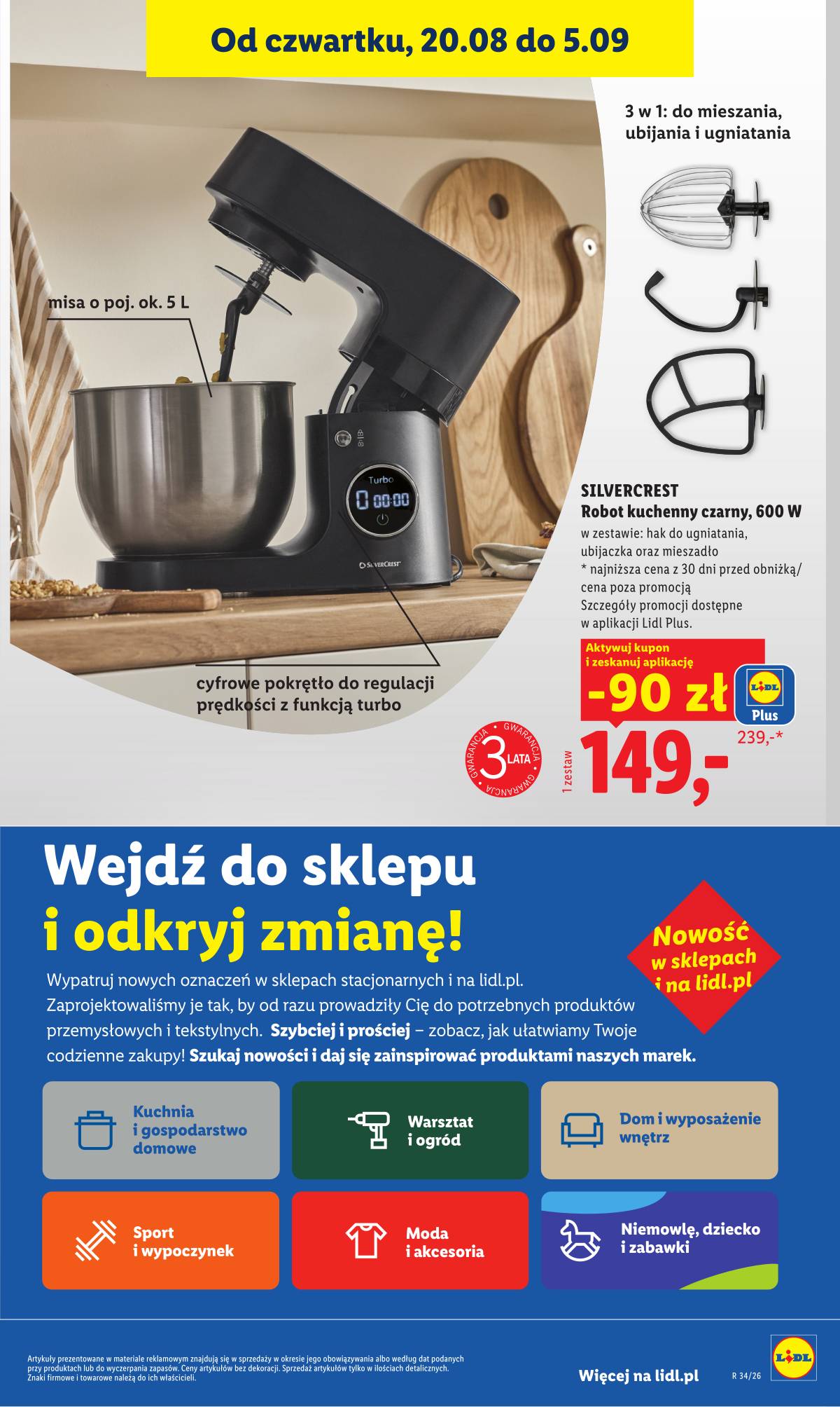Lidl Lenkija - Gazetka ważna od 20.08 do 22.08 39 puslapis
