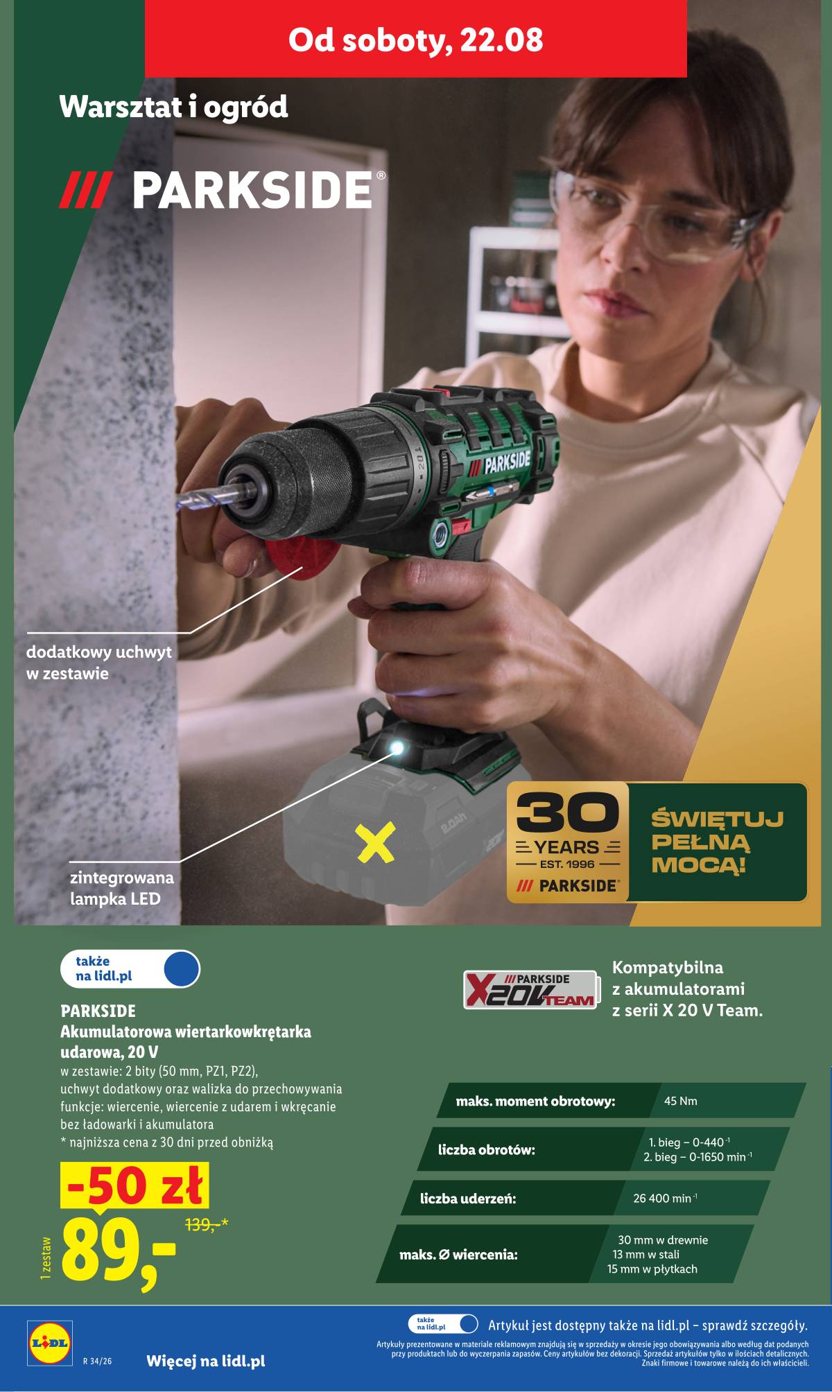 Lidl Lenkija - Gazetka ważna od 20.08 do 22.08 40 puslapis