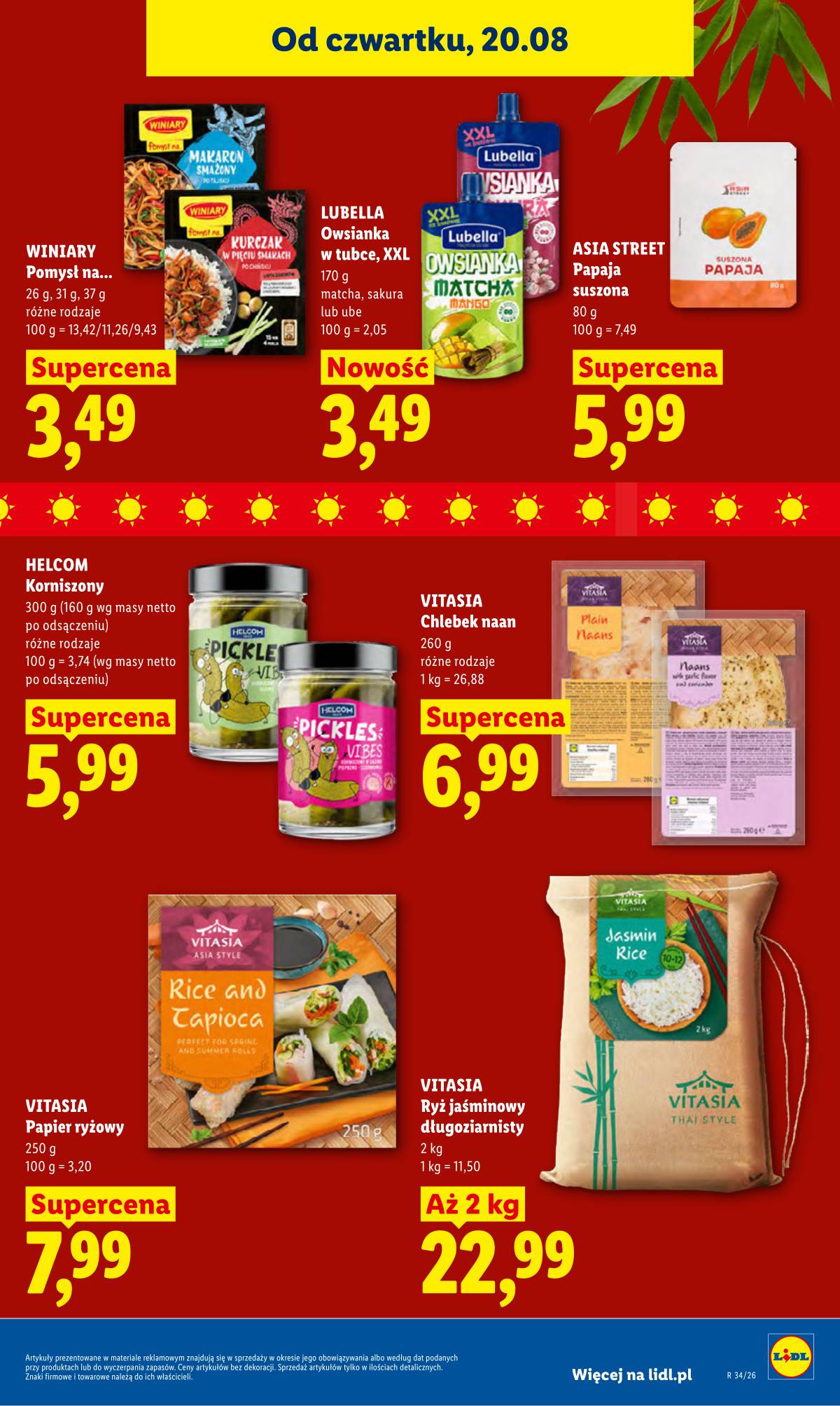 Lidl Lenkija - Gazetka ważna od 20.08 do 22.08 59 puslapis