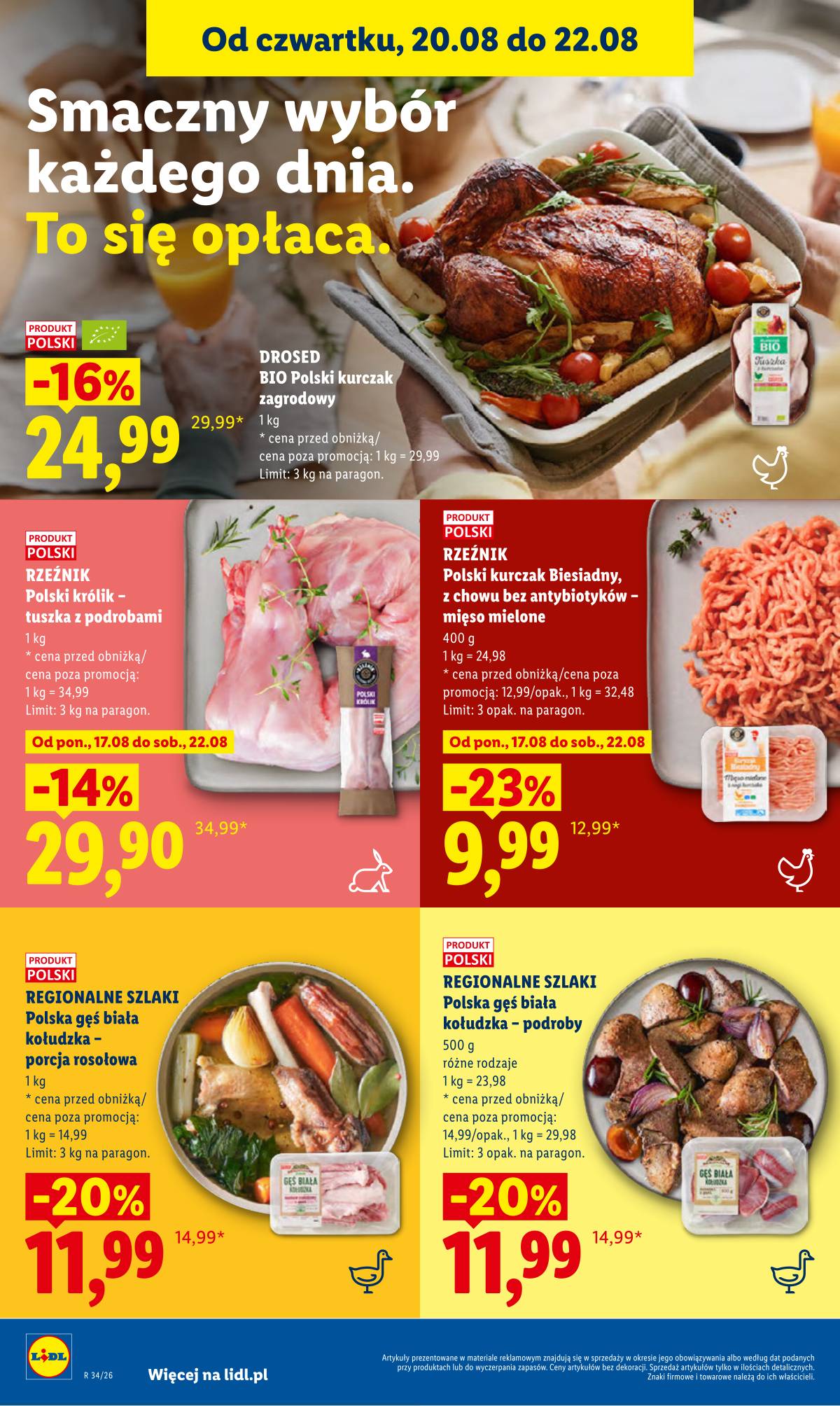 Lidl Lenkija - Gazetka ważna od 20.08 do 22.08 68 puslapis