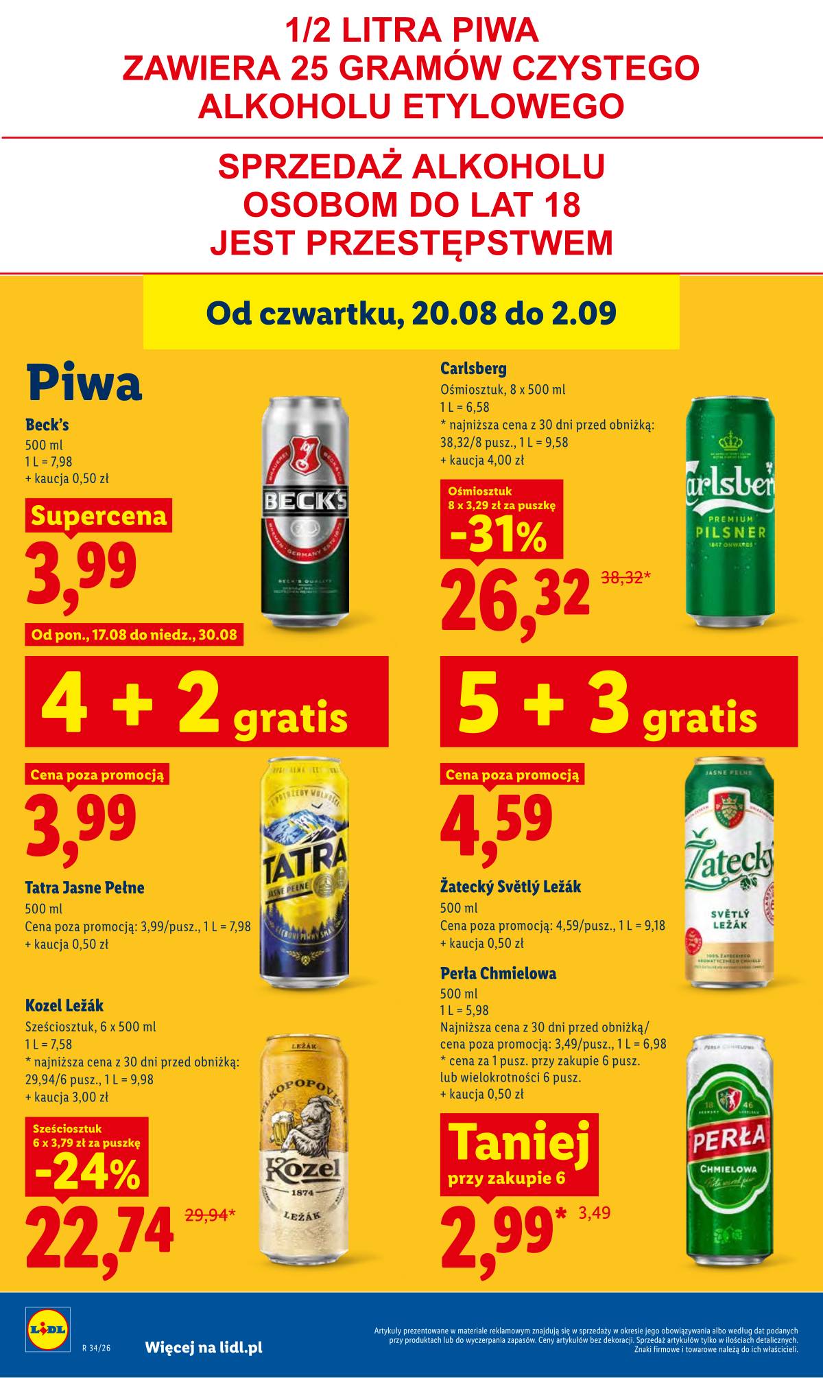 Lidl Lenkija - Gazetka ważna od 20.08 do 22.08 80 puslapis