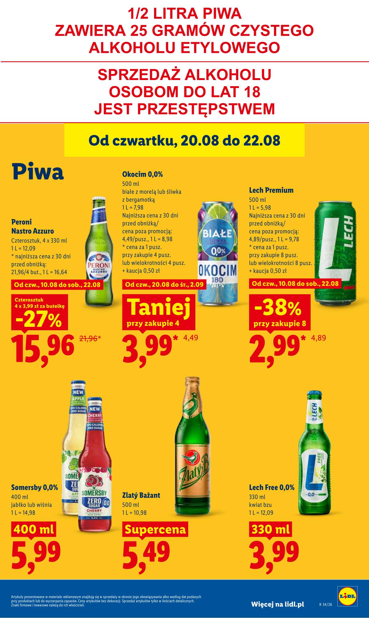 Lidl Lenkija - Gazetka ważna od 20.08 do 22.08 81 puslapis